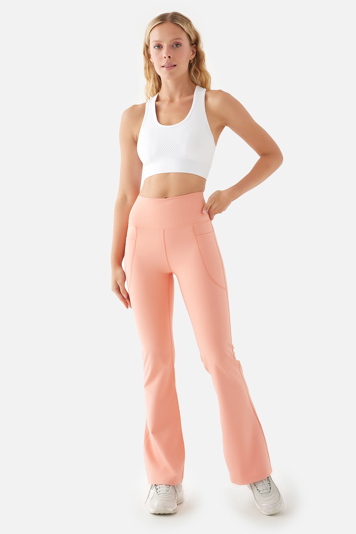 SANTORINI - Flare Pocket Sports Yoga Leggings