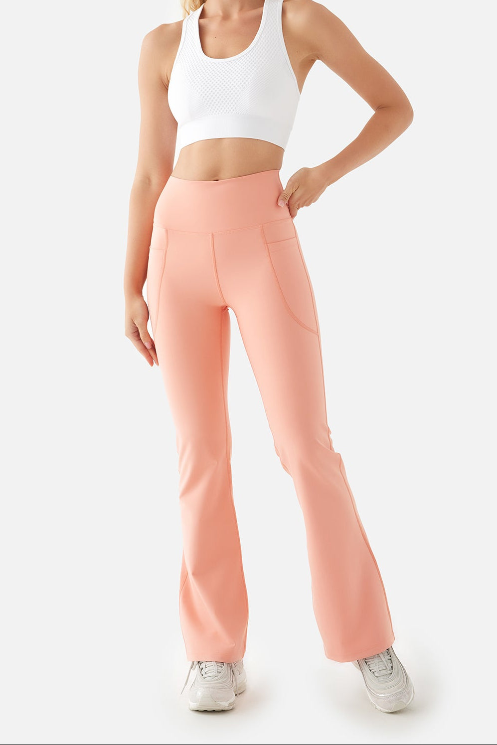 SANTORINI - Flare Pocket Sports Yoga Leggings