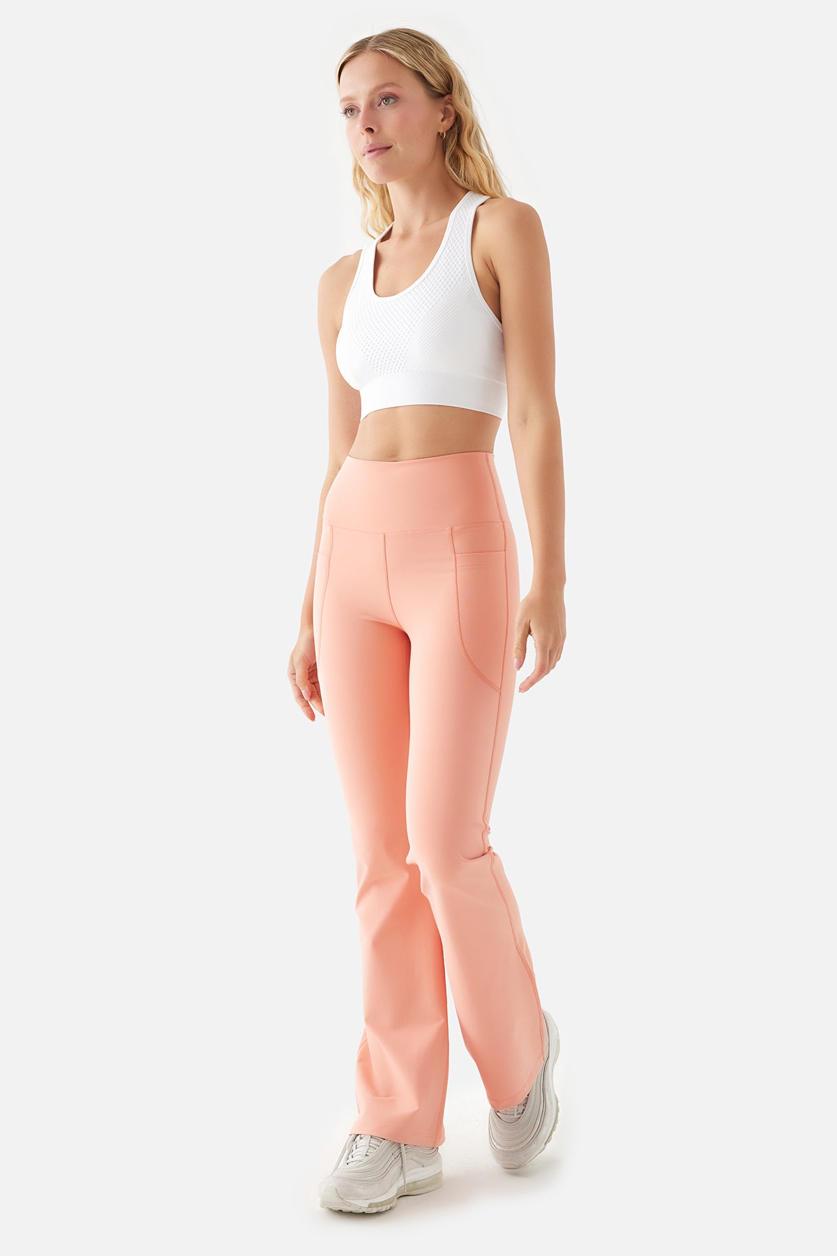 SANTORINI - Flare Pocket Sports Yoga Leggings