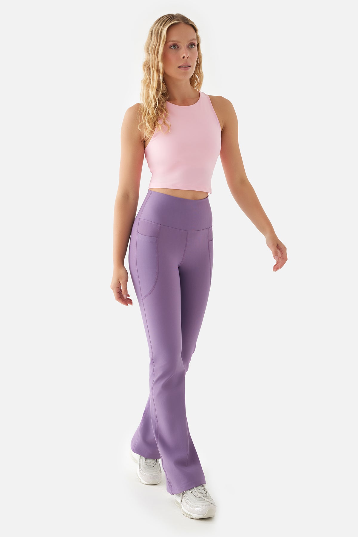 SANTORINI - Flare Pocket Sports Yoga Leggings