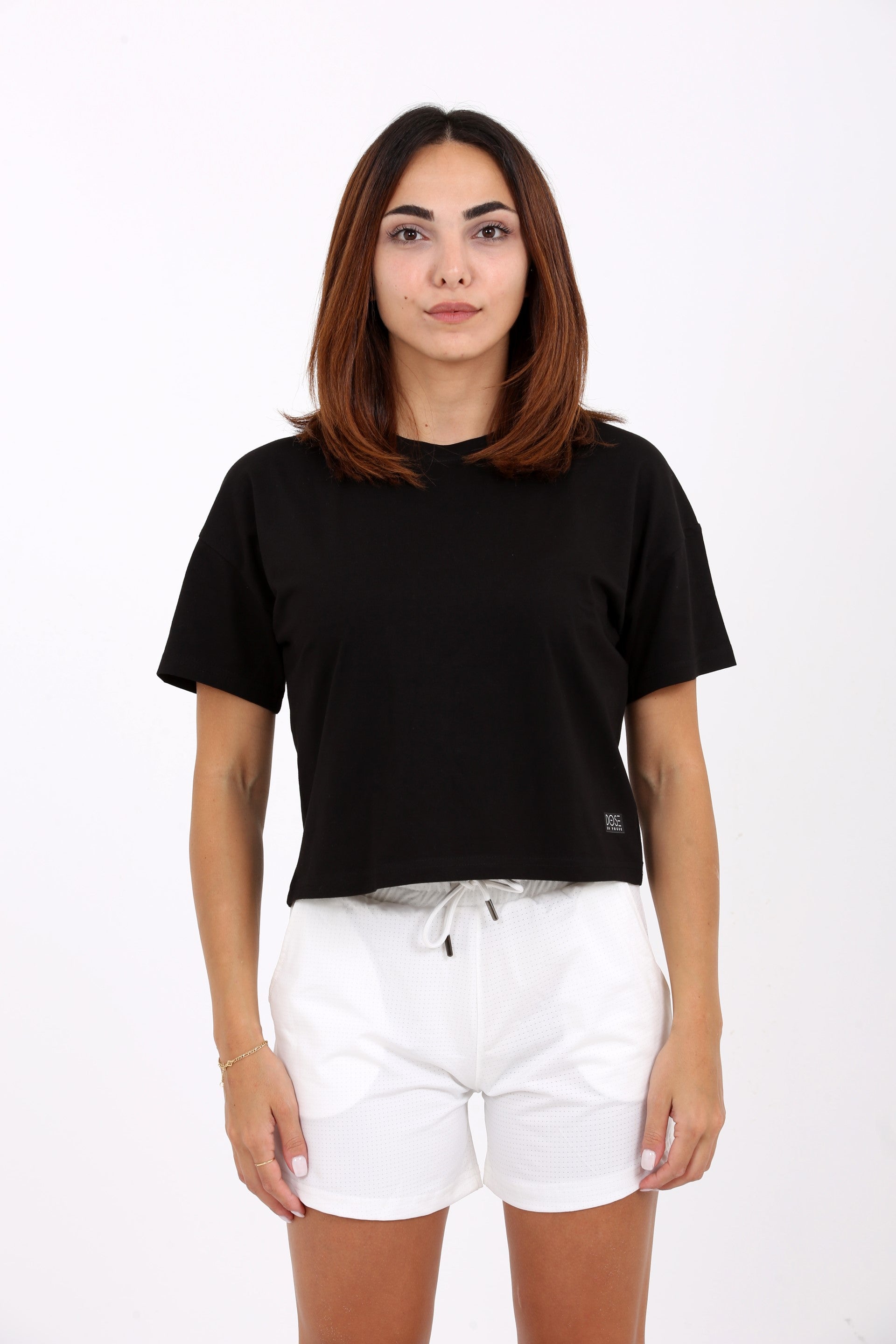 VERNAZA - Oversized Crop T-Shirt