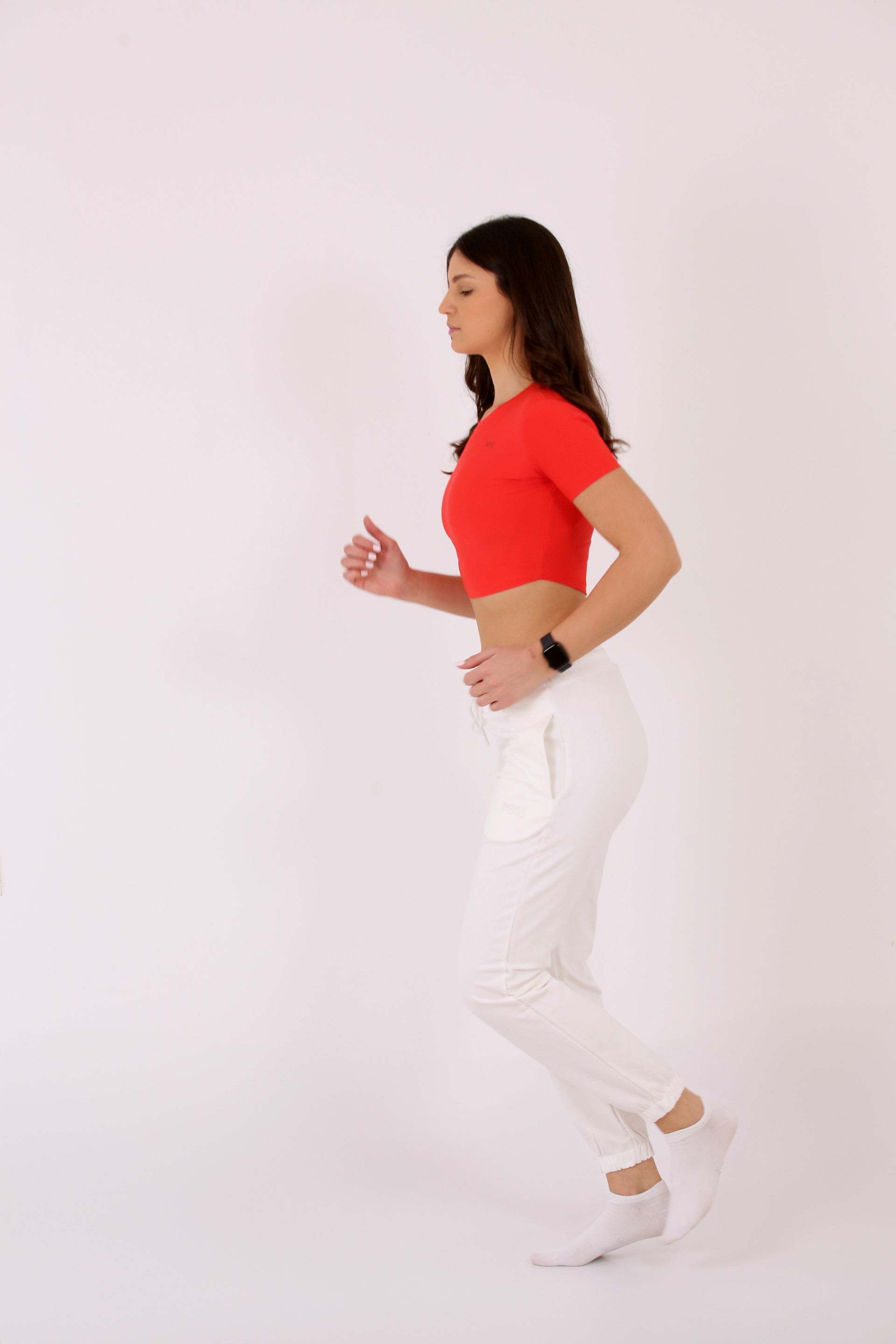 BORDEAUX - Voyager Wide-Leg Trousers