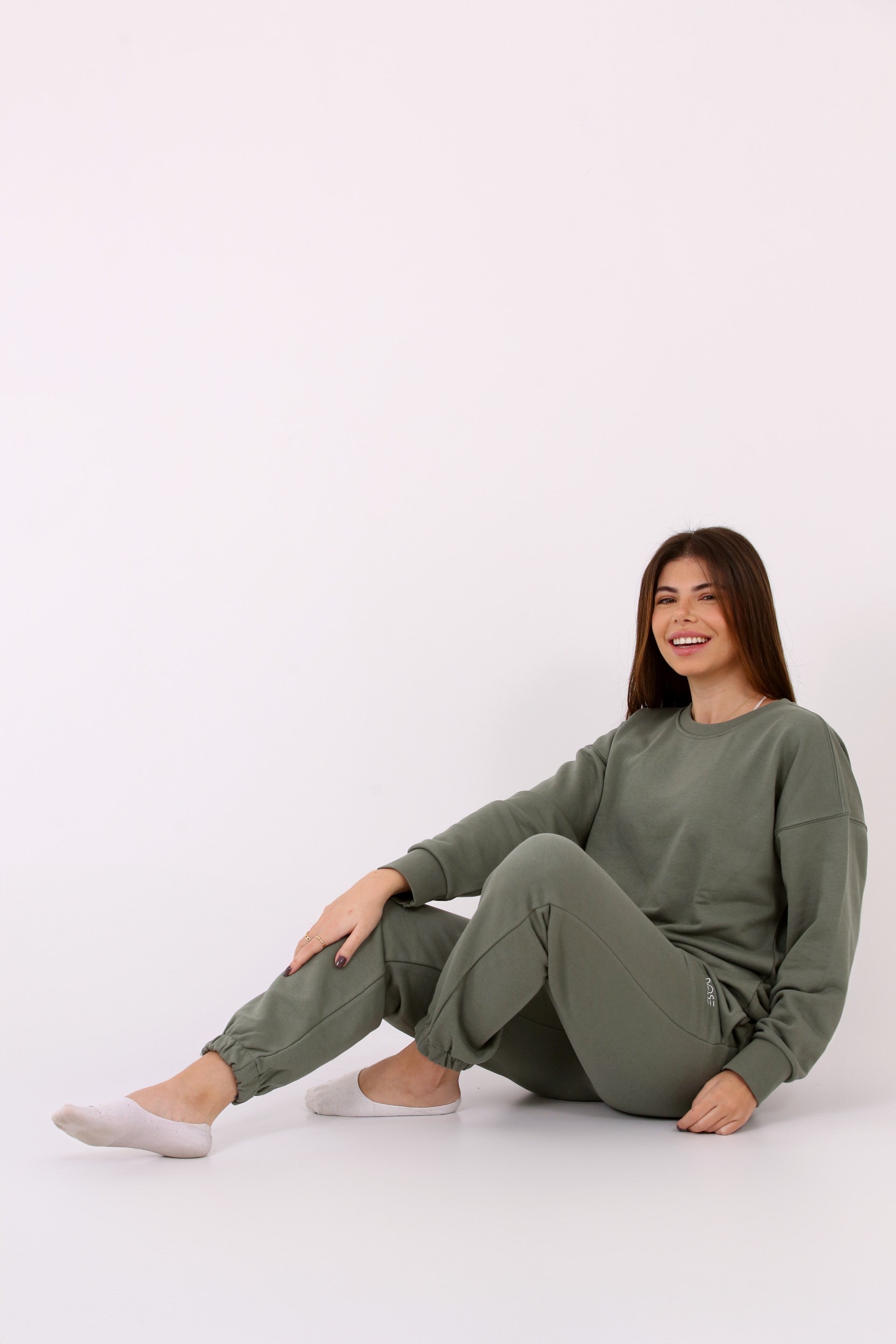 SOFIA - Cuffed Legs Sweatpants