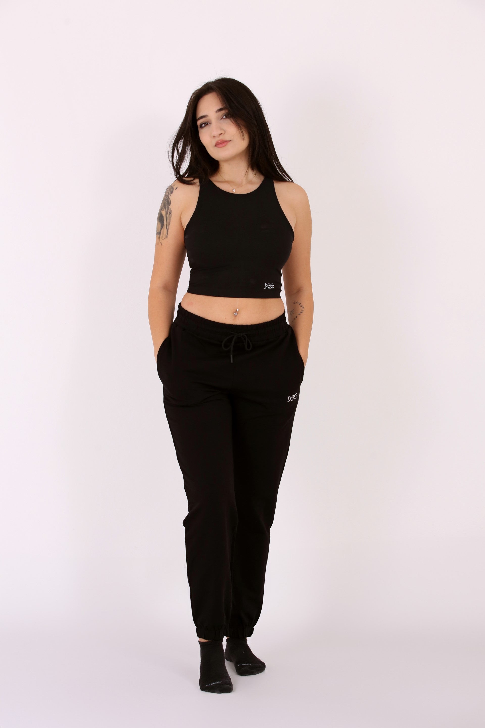 BORDEAUX - Voyager Wide-Leg Trousers