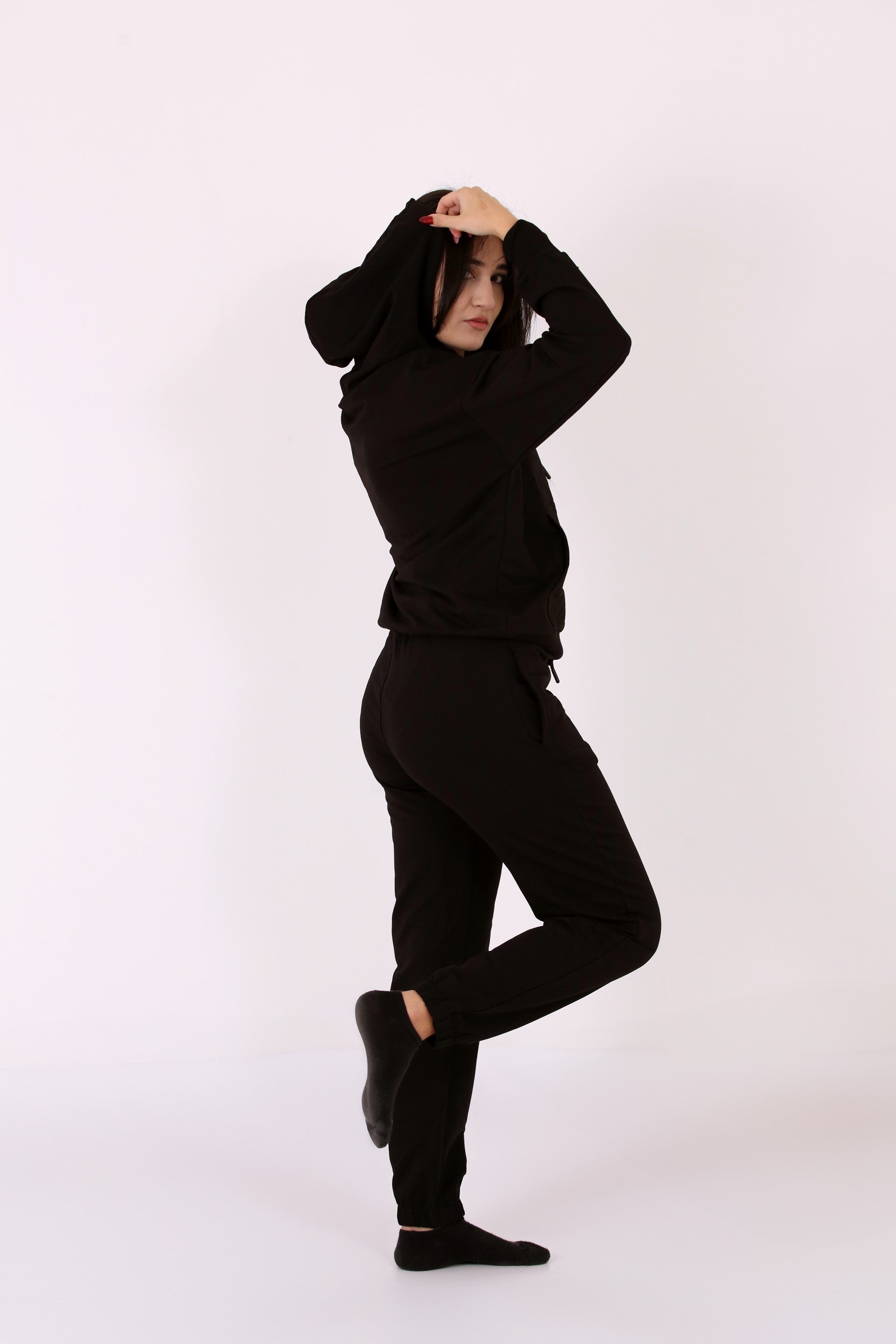 BORDEAUX - Voyager Wide-Leg Trousers