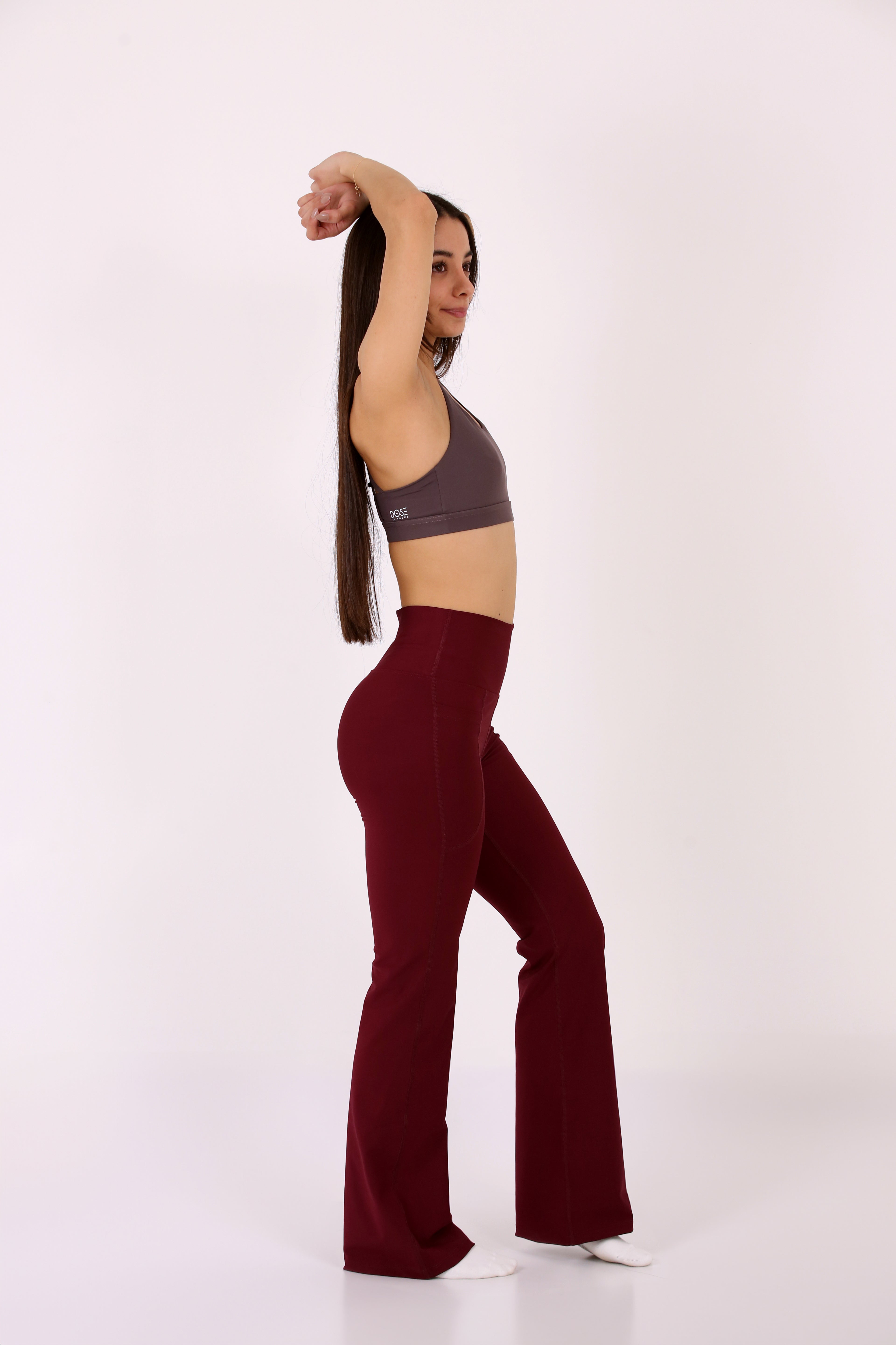 SANTORINI - Flare Pocket Sports Yoga Leggings