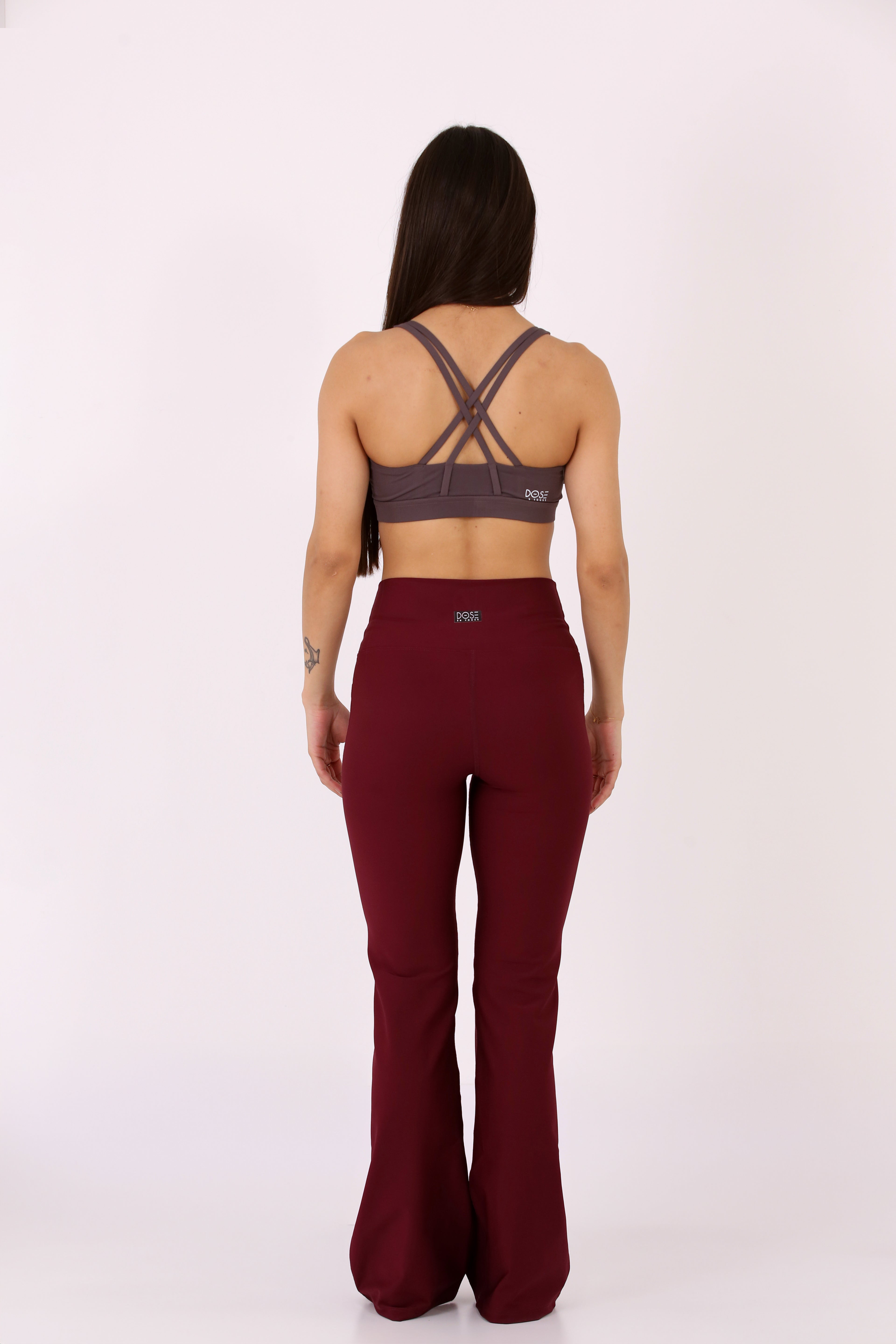 SANTORINI - Flare Pocket Sports Yoga Leggings