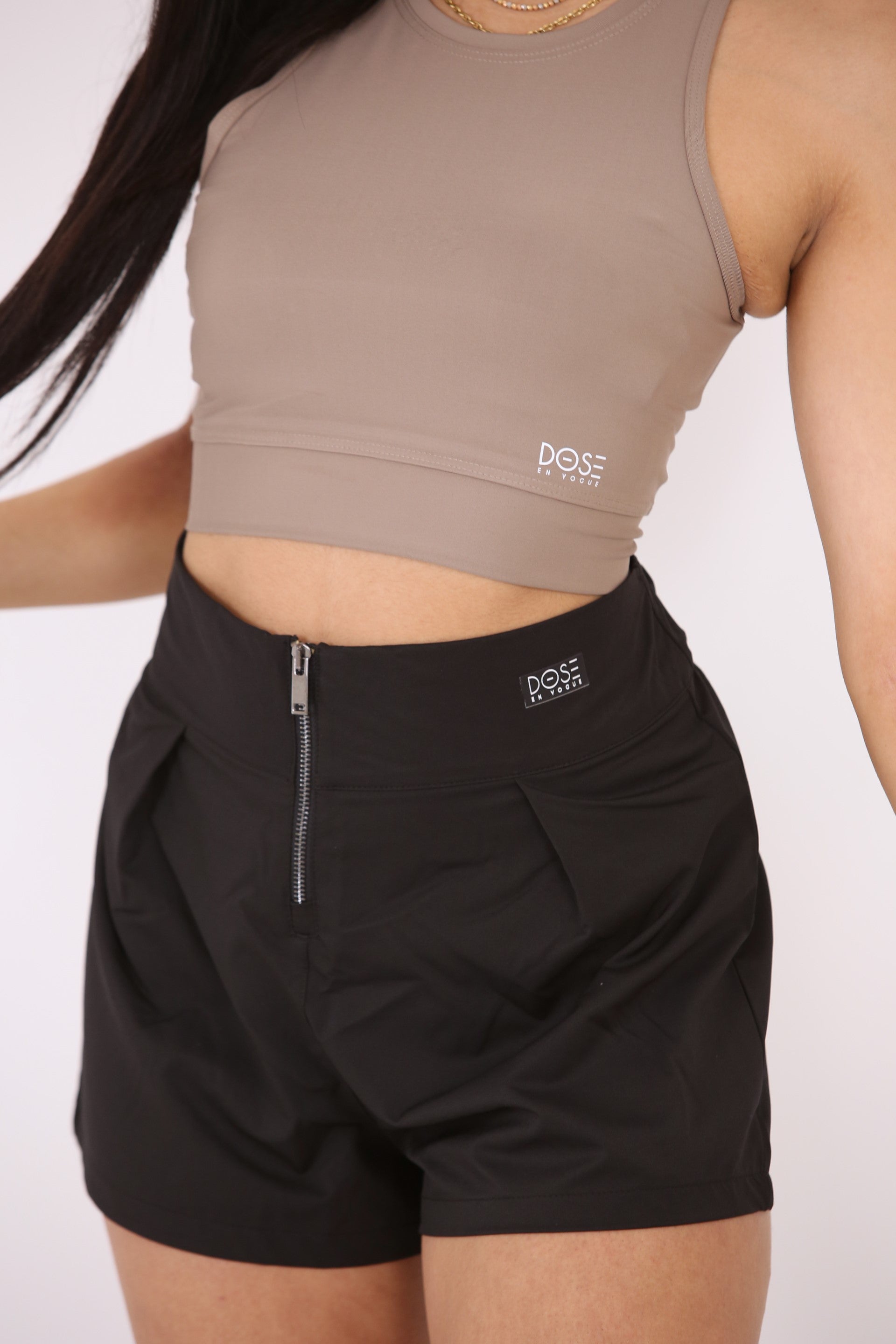 CATANIA - Zipper Sports Shorts