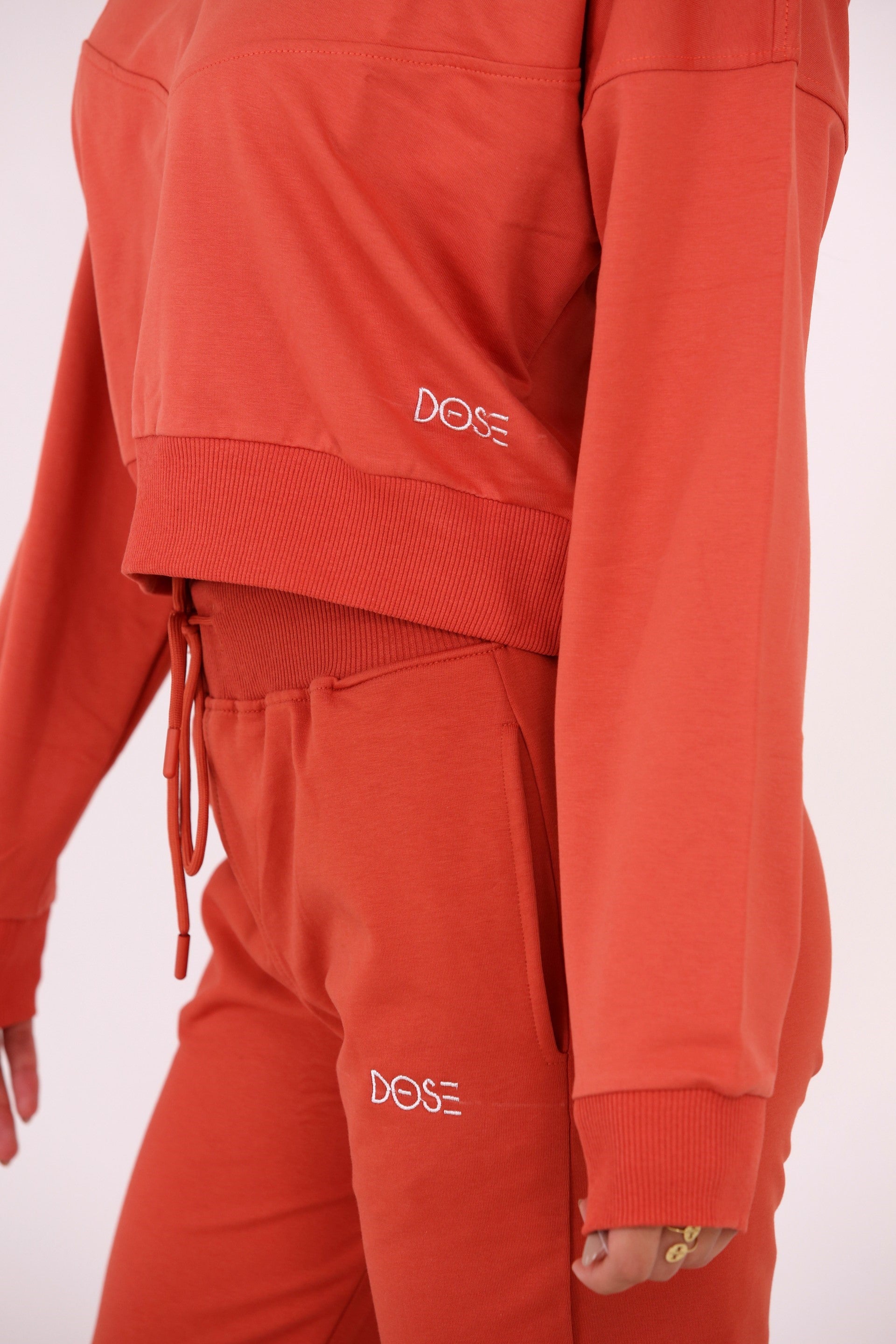 ANDORRA - Oversized Crop Crewneck