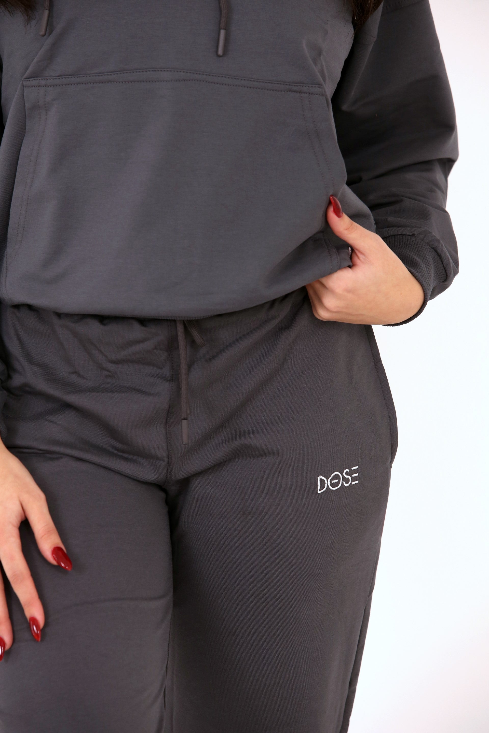 BORDEAUX - Voyager Wide-Leg Trousers