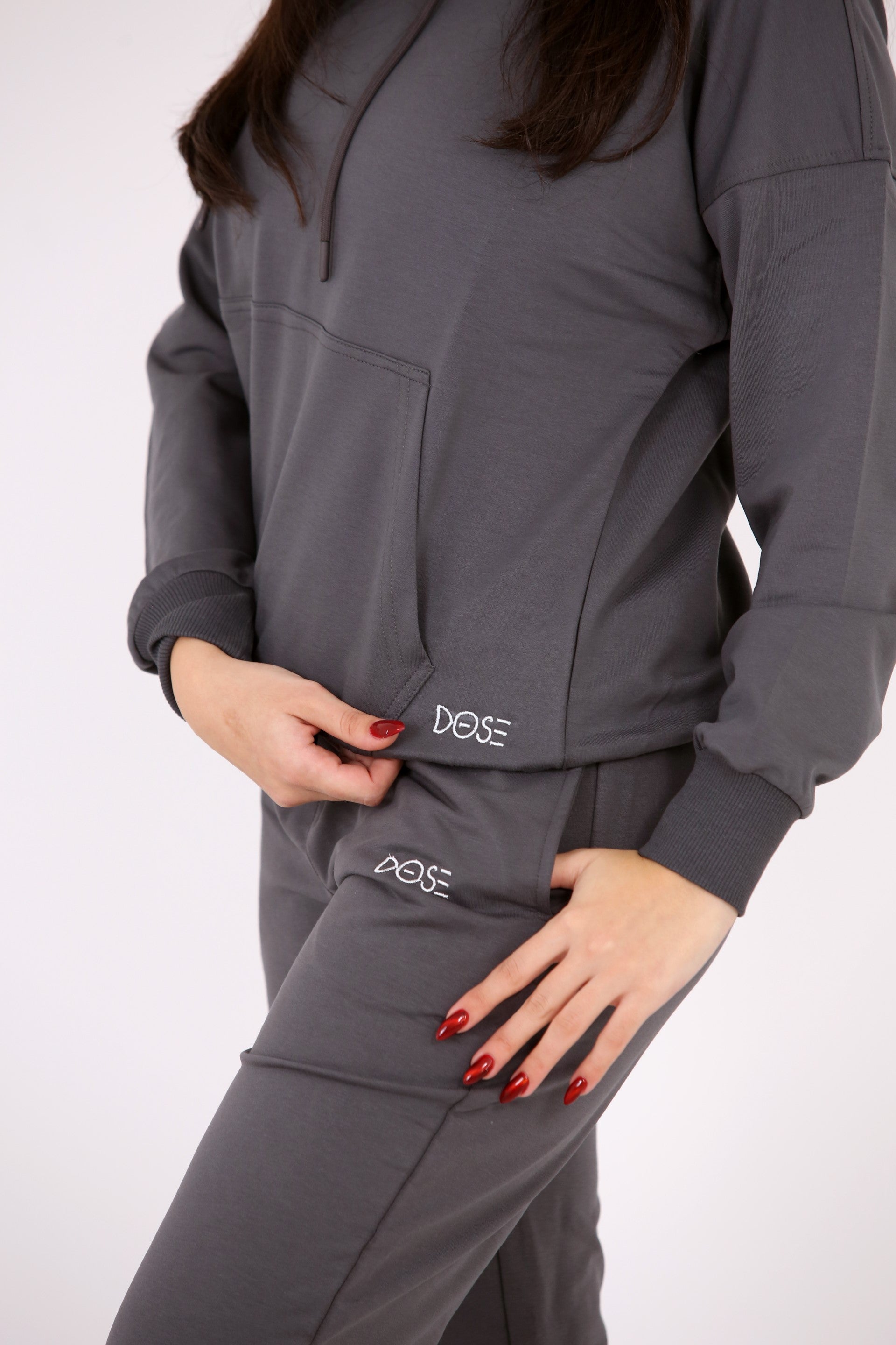 BORDEAUX - Voyager Wide-Leg Trousers