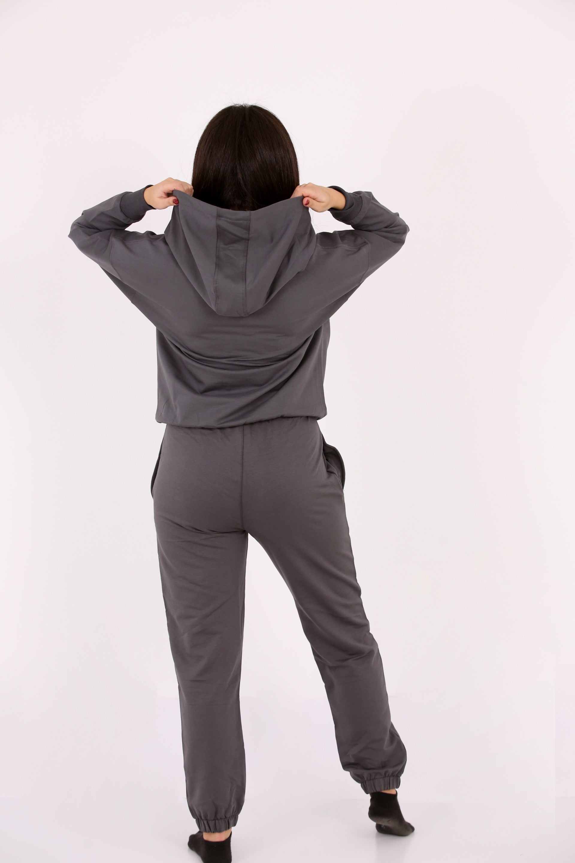 BORDEAUX - Voyager Wide-Leg Trousers