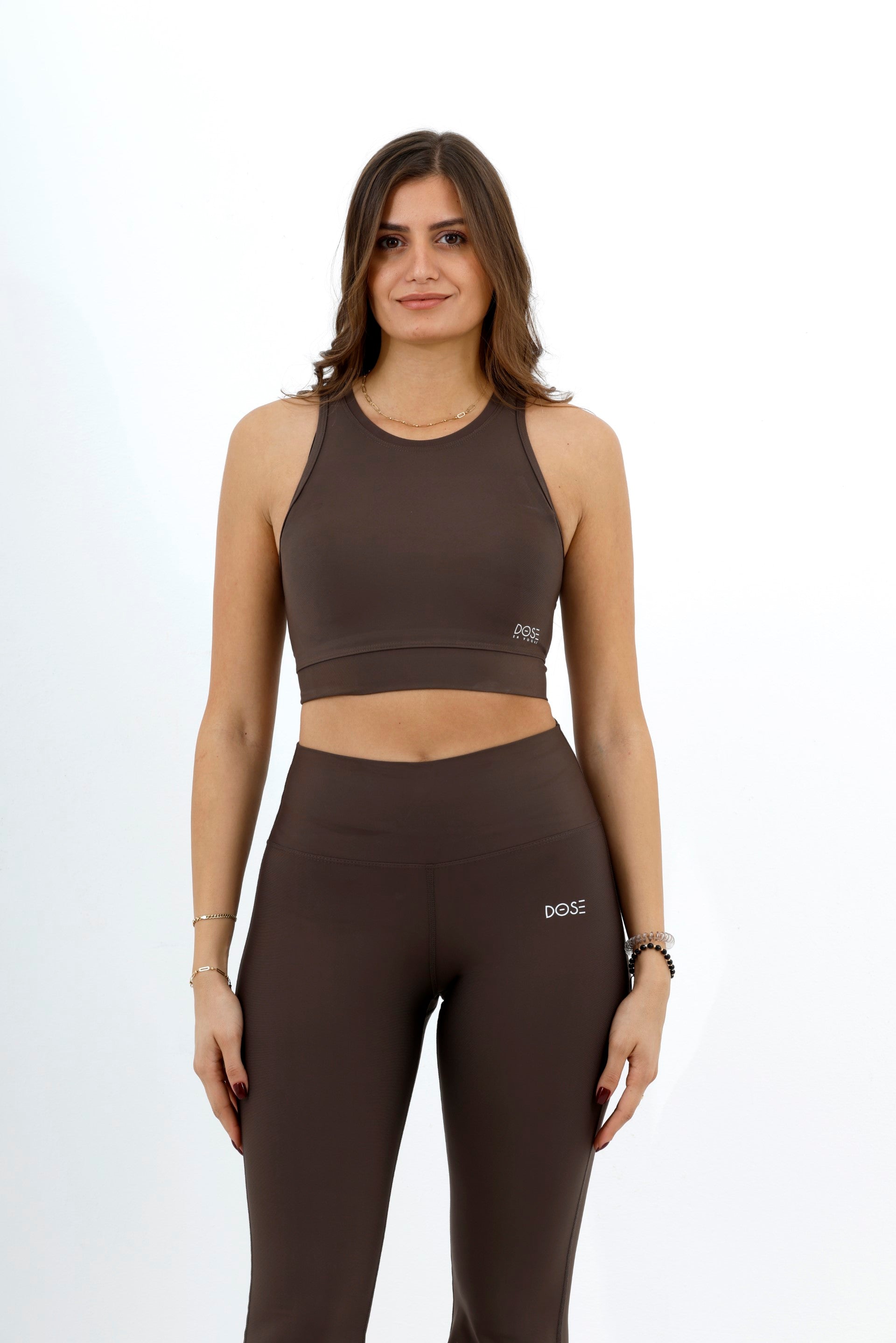 SPLIT - Flared High Waist Tights