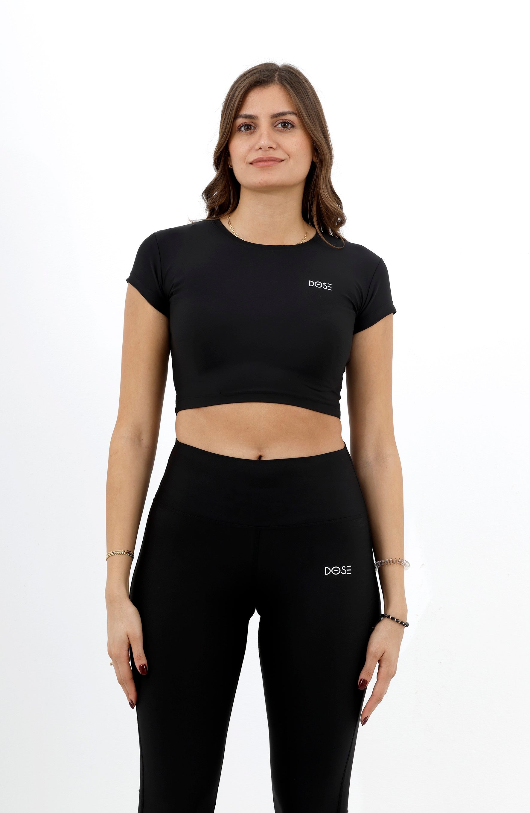 BUCHAREST - Short Sleeve Crop Top