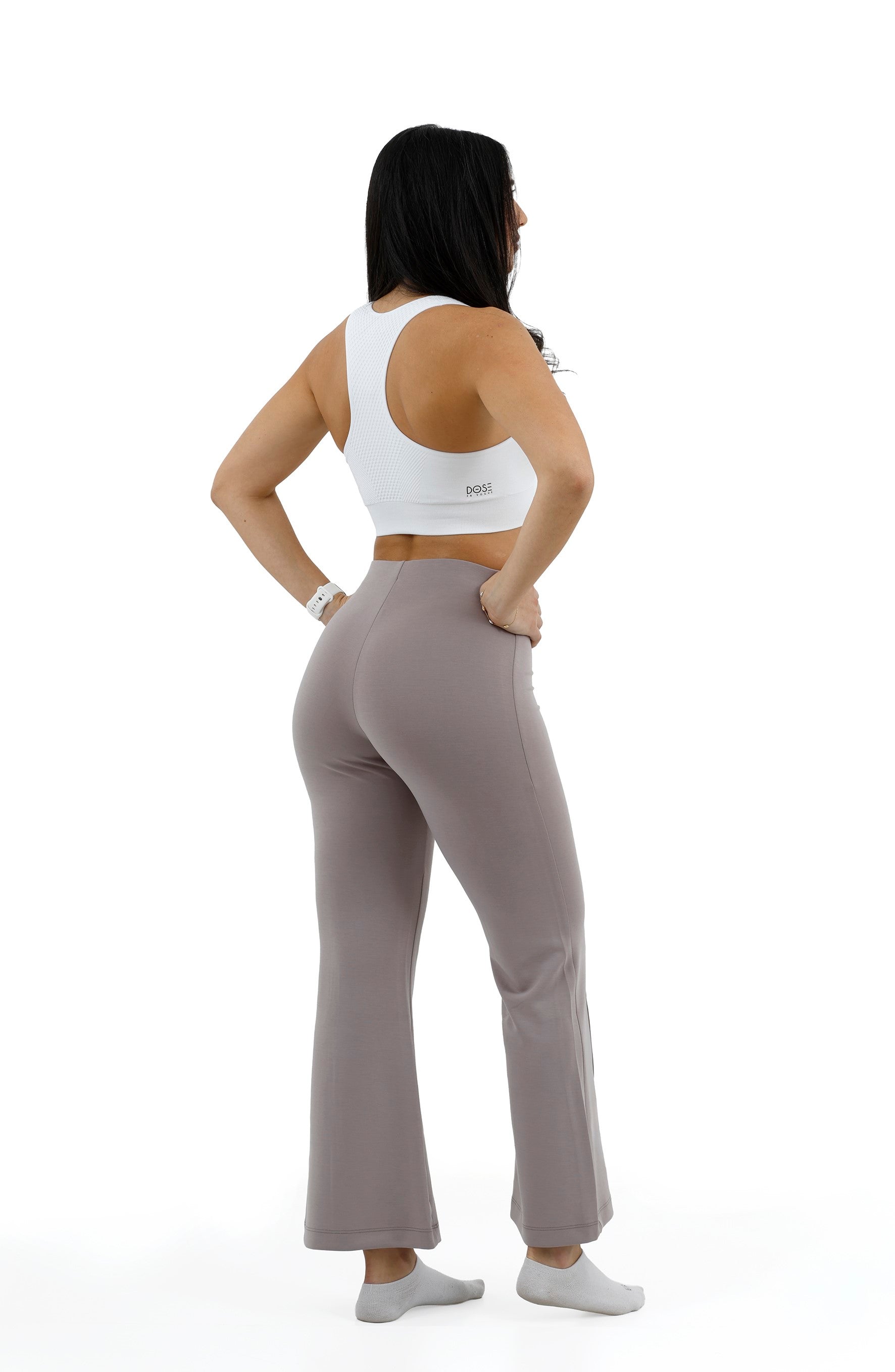 BARCELONA - Modal Flared Pants Effortless Flow