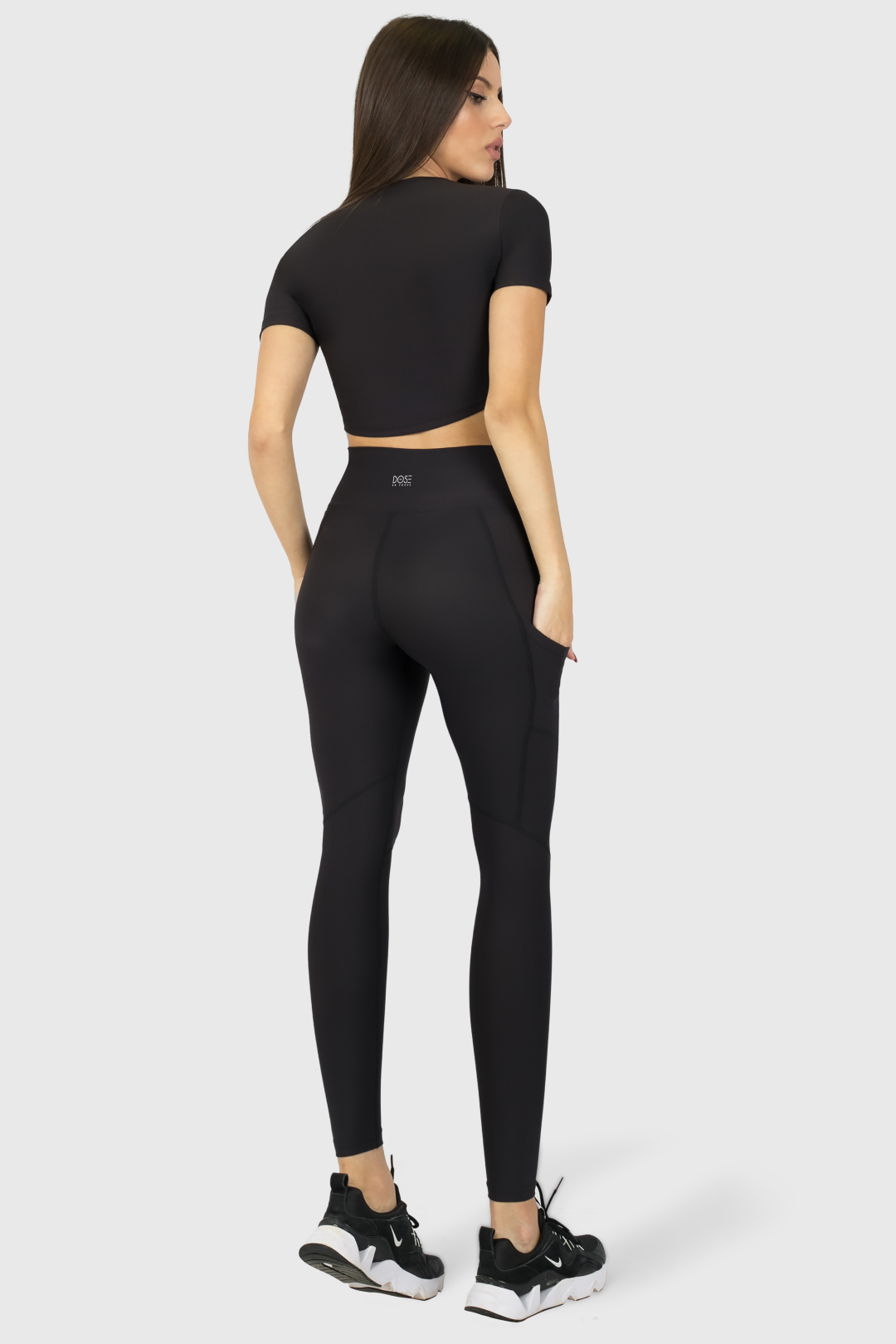 BRUGES - Pocket High-Waisted Sports Leggings