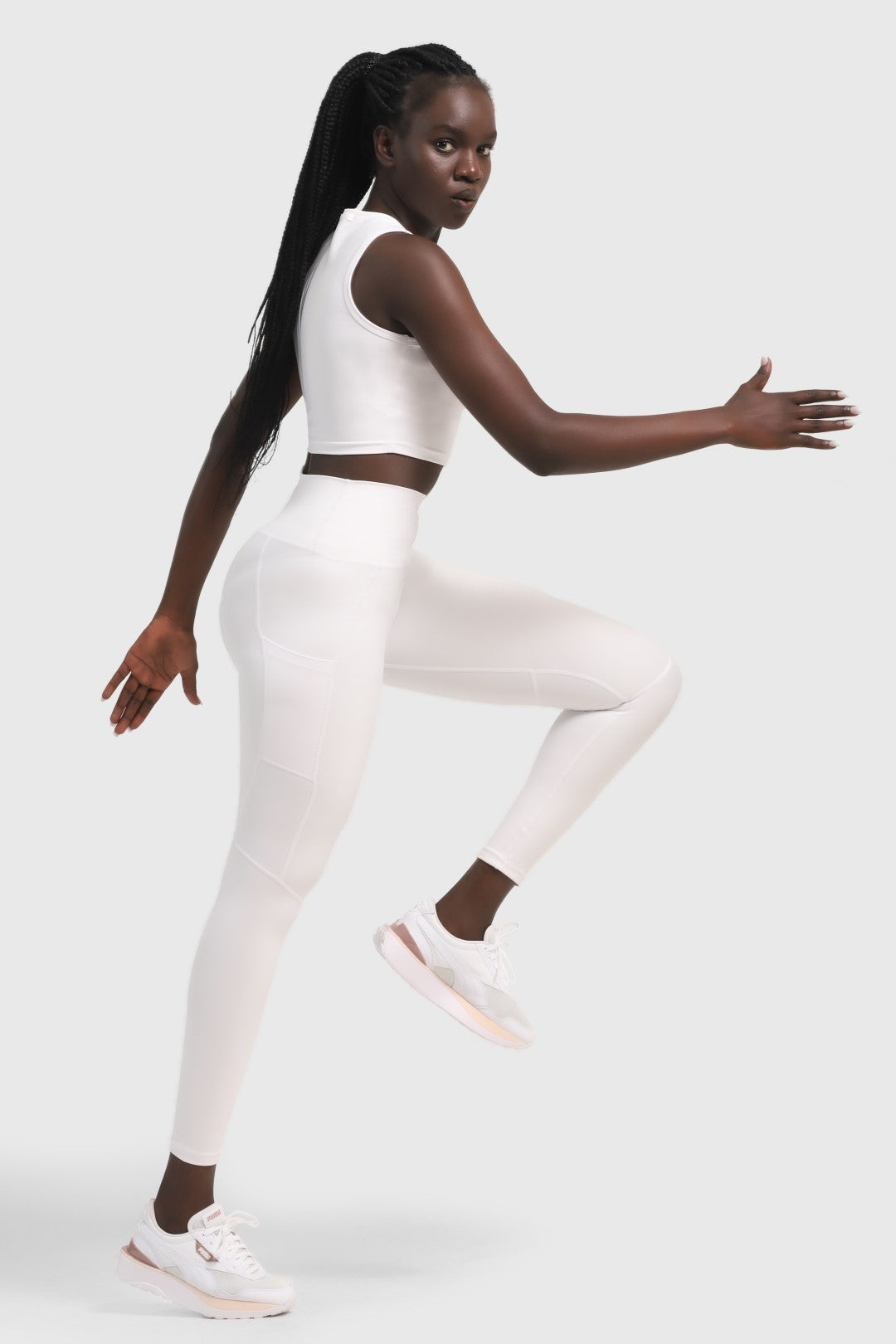 BRUGES - Pocket High-Waisted Sports Leggings