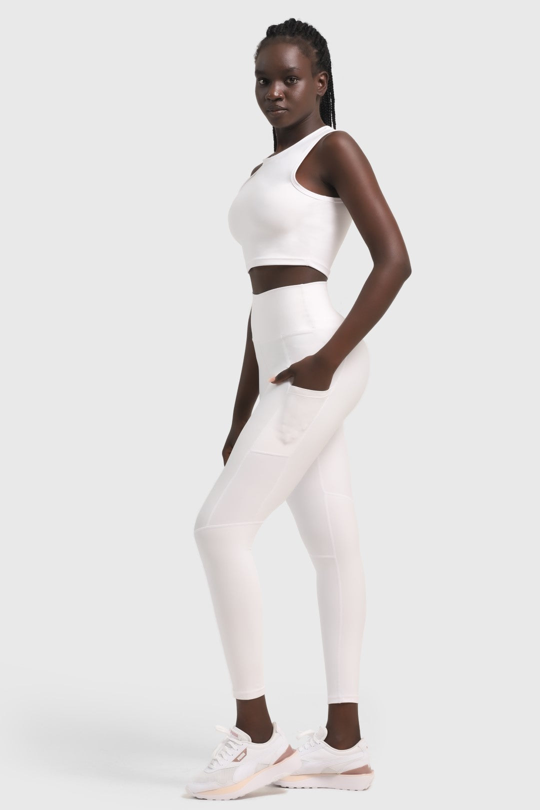 BRUGES - Pocket High-Waisted Sports Leggings