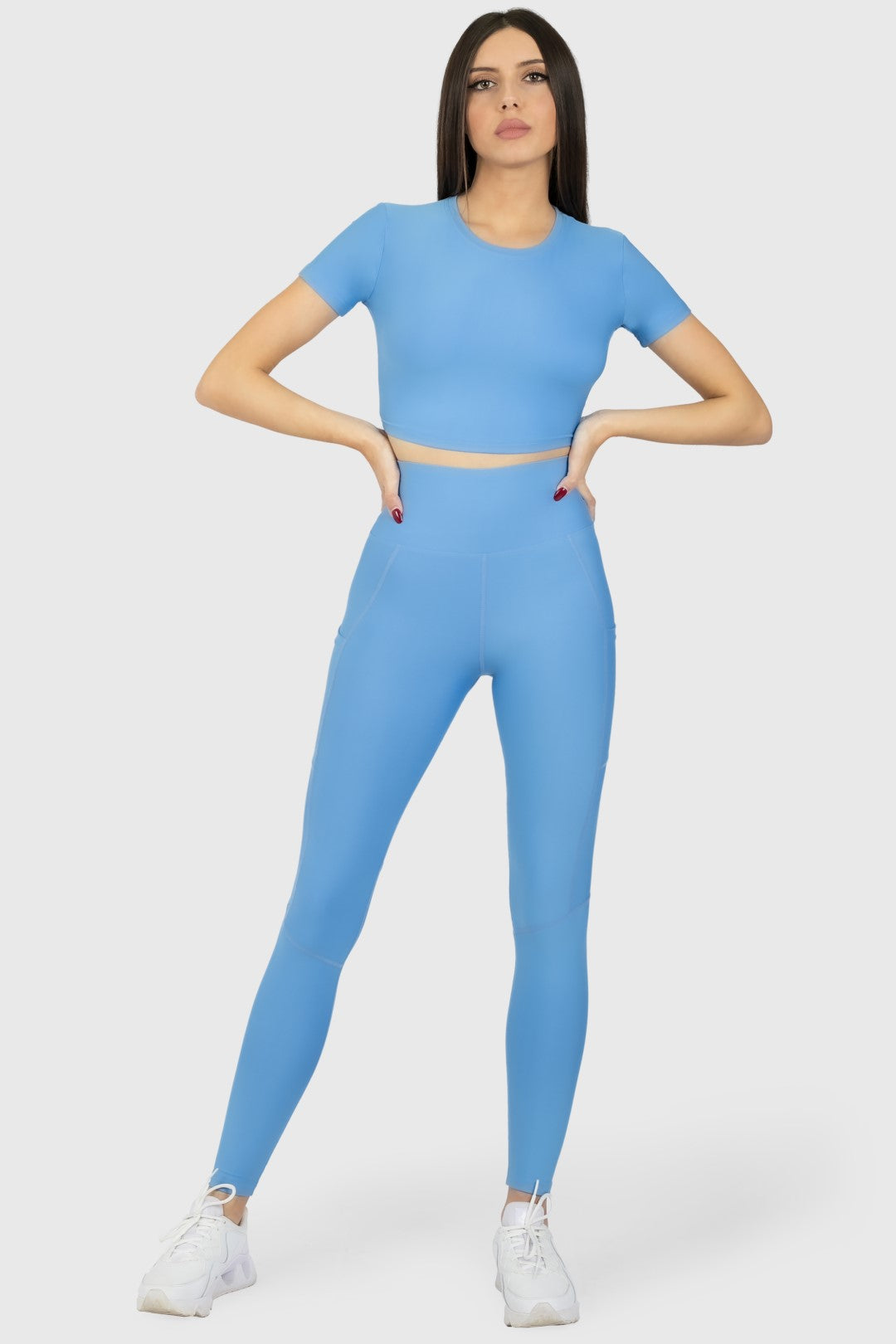BRUGES - Pocket High-Waisted Sports Leggings