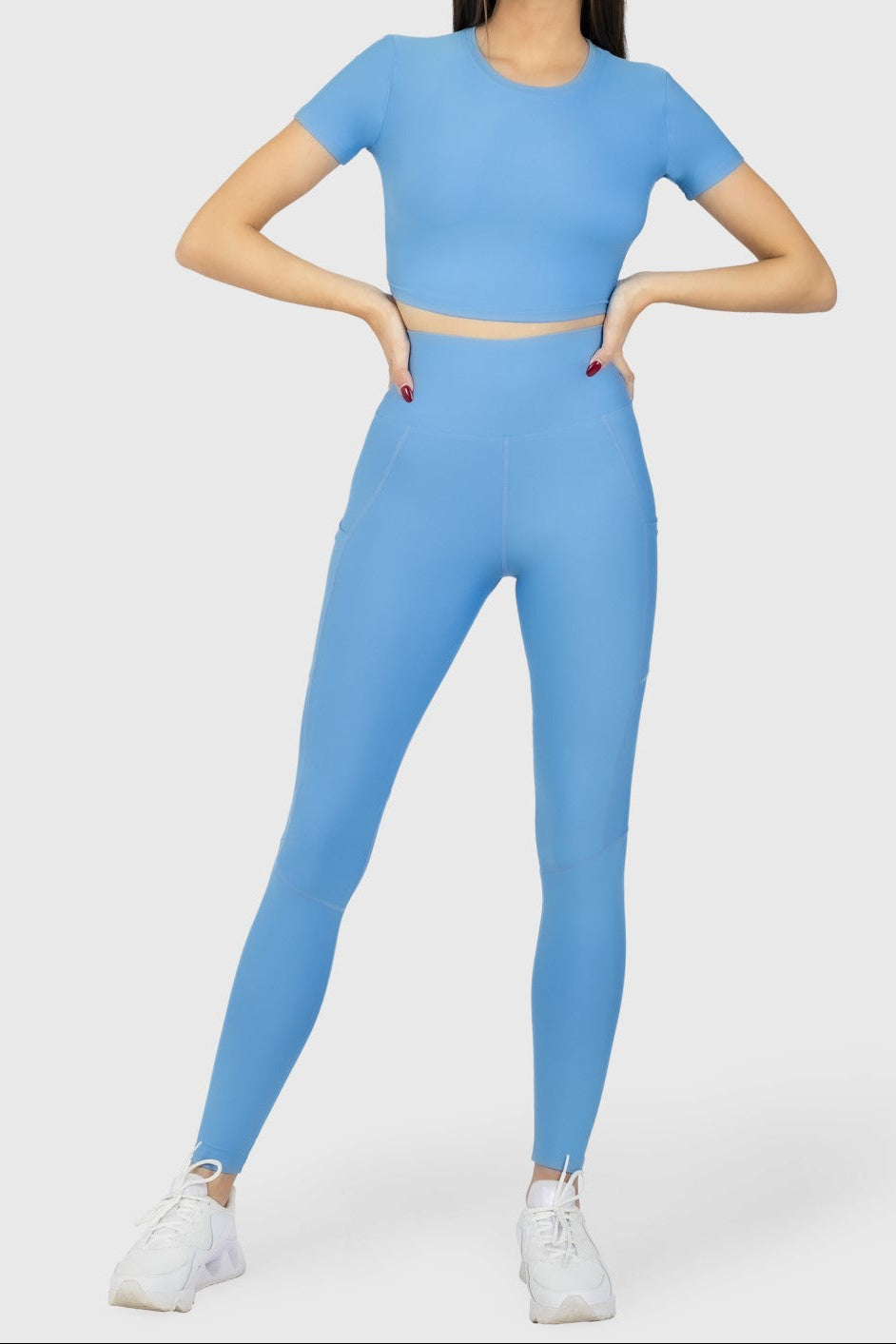 BRUGES - Pocket High-Waisted Sports Leggings