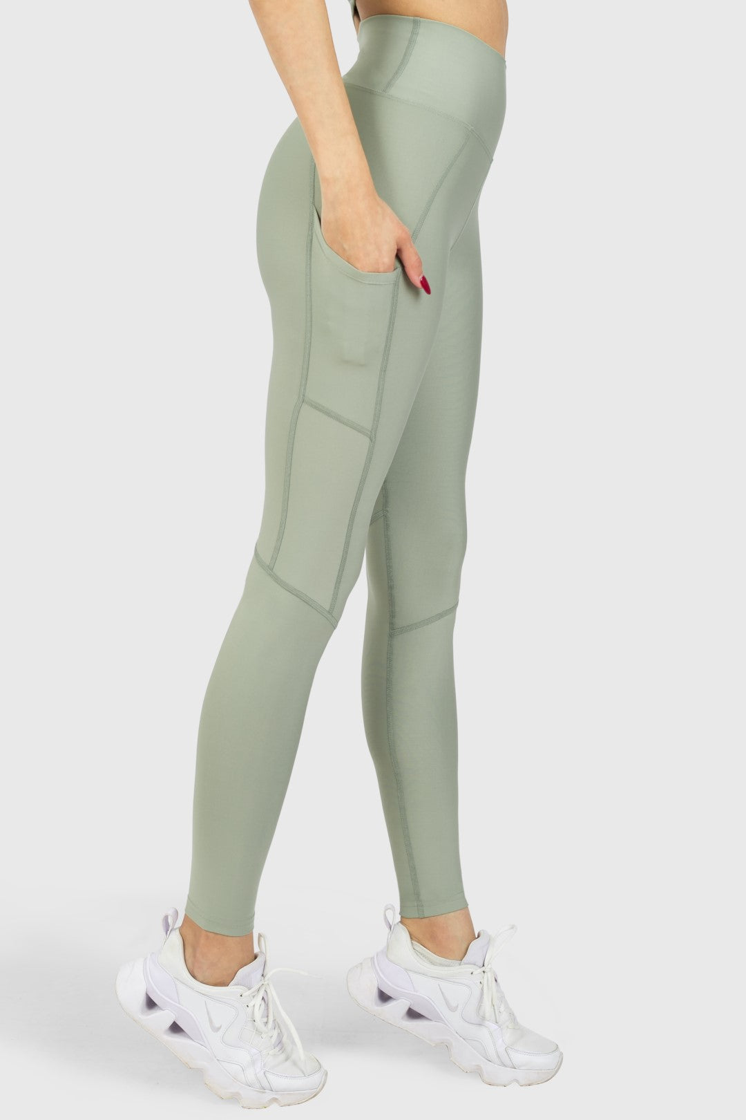 BRUGES - Pocket High-Waisted Sports Leggings