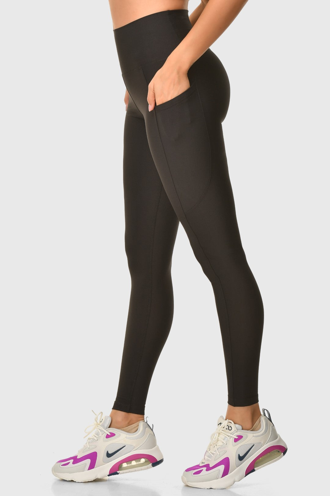 GRANADA - Pocket High-Waisted Sports Leggings