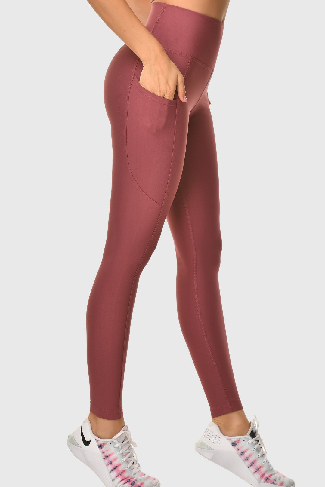 GRANADA - Pocket High-Waisted Sports Leggings