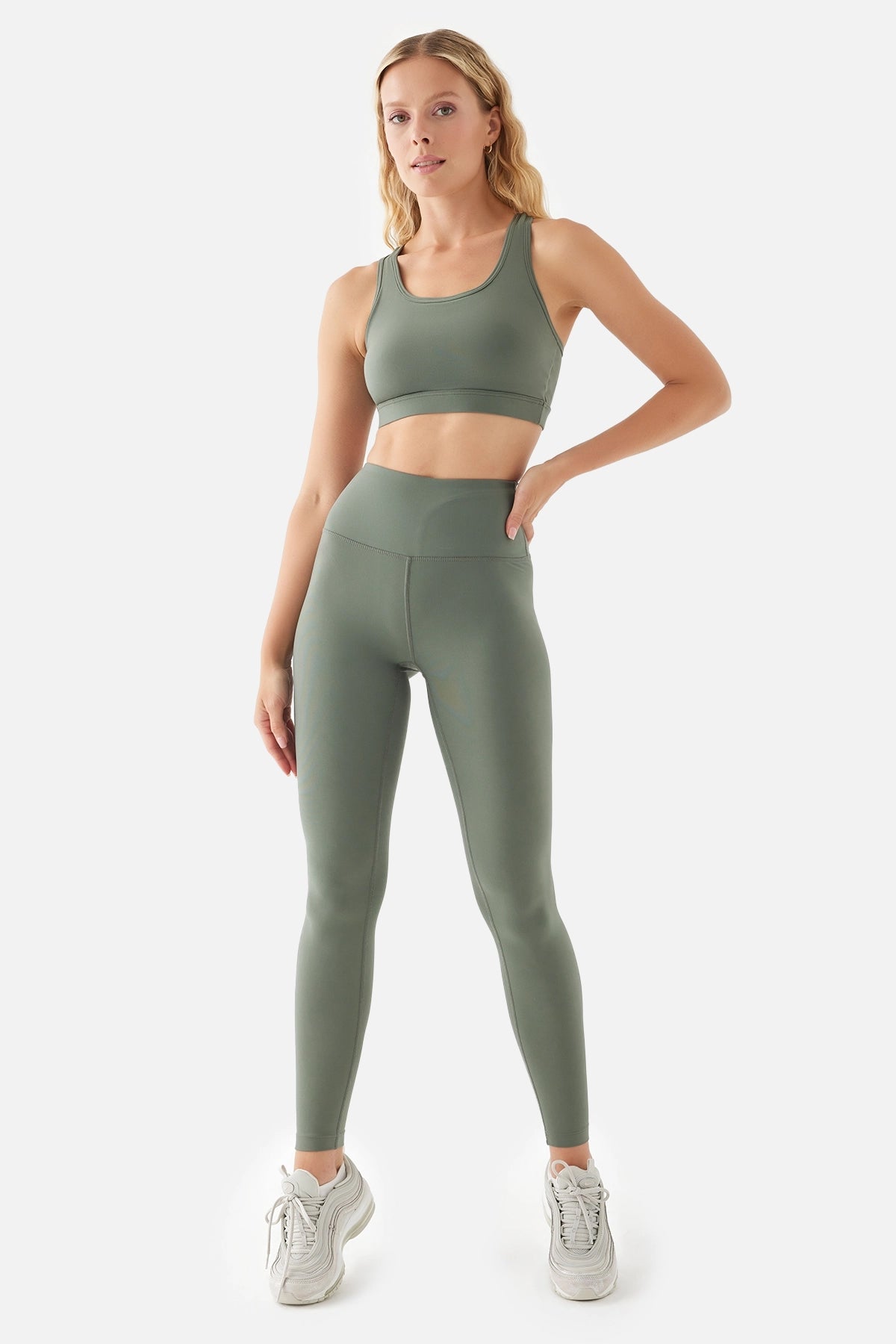 PROVENCE - Soft Belt Pocket Sports Leggings