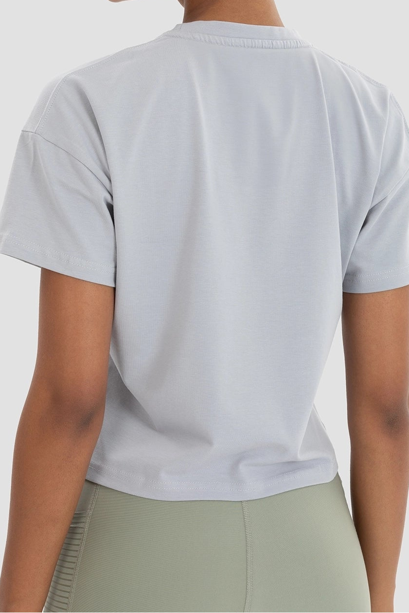 VERNAZZA - Oversized Crop T-Shirt