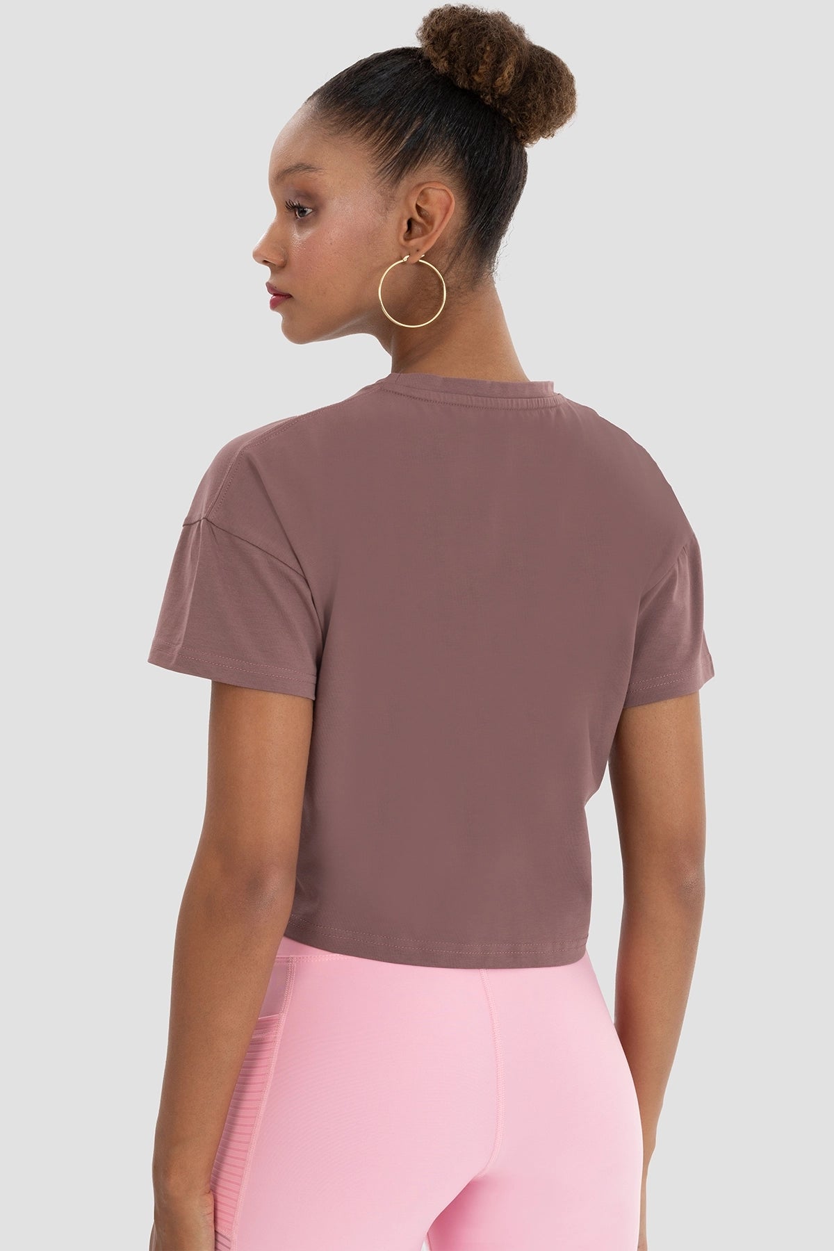VERNAZA - Oversized Crop T-Shirt
