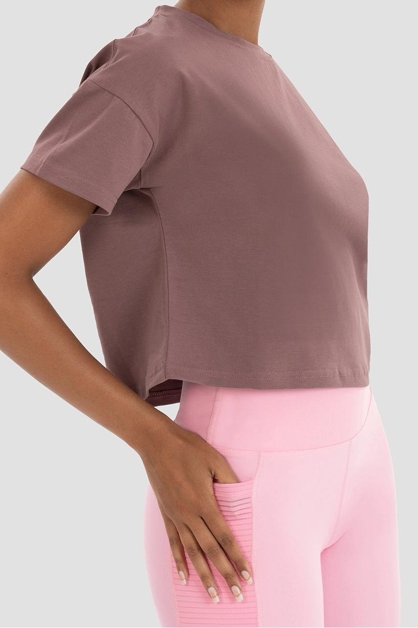 VERNAZZA - Oversized Crop T-Shirt