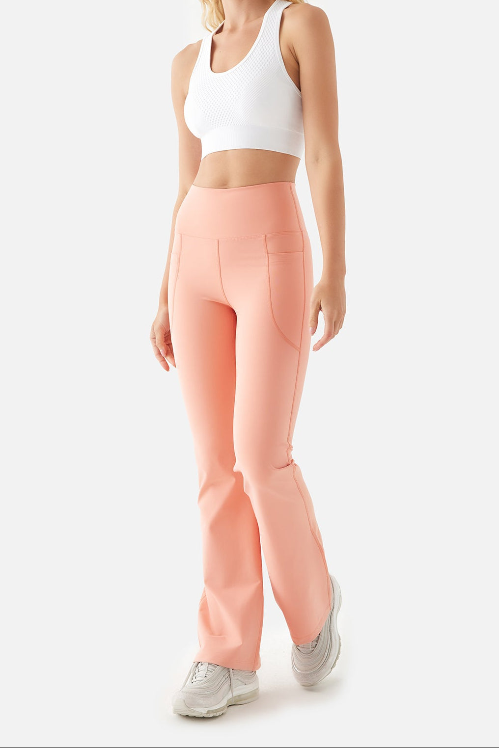 SANTORINI - Flare Pocket Sports Yoga Leggings