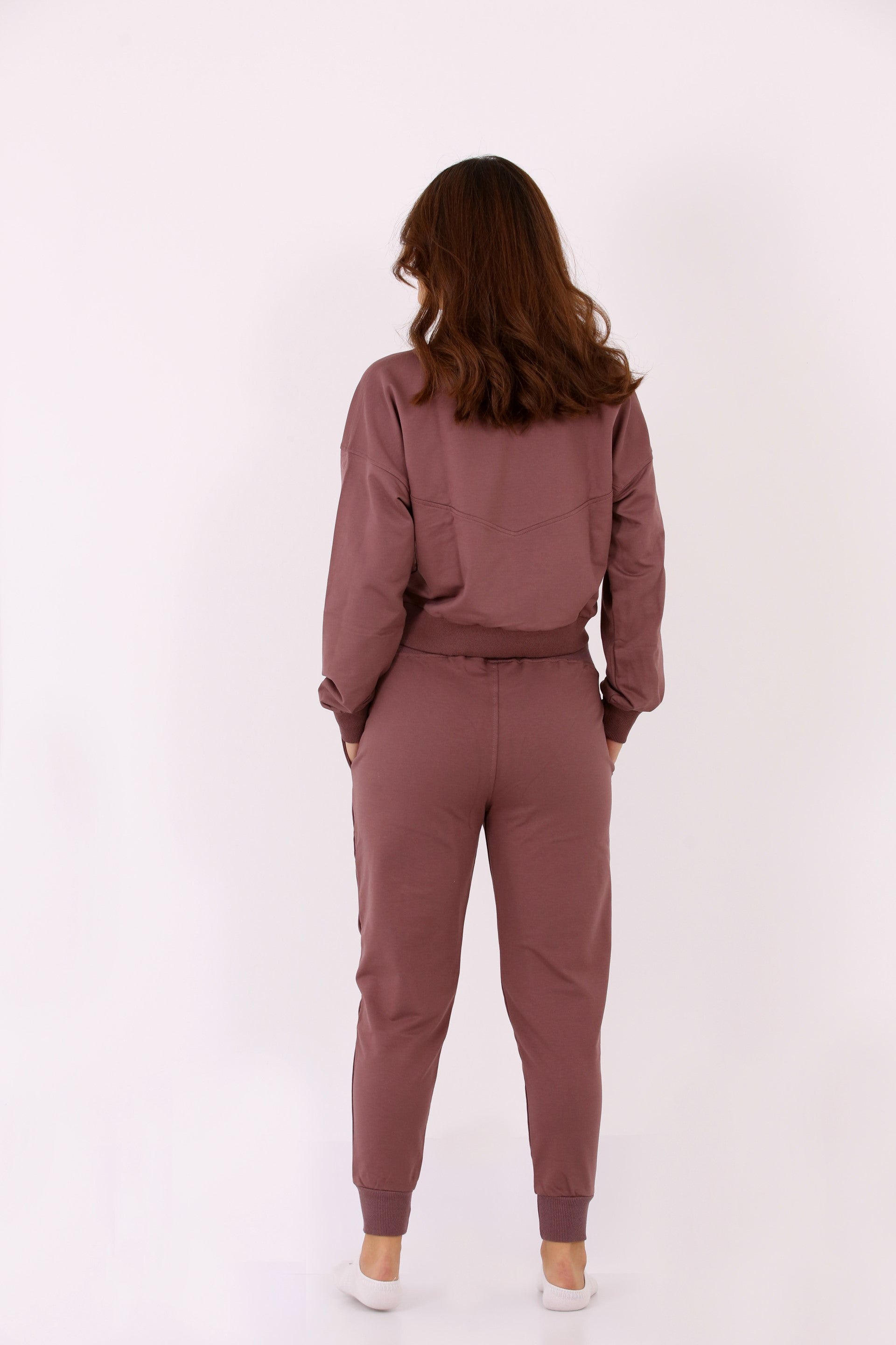 ANDORRA - Oversized Crop Crewneck