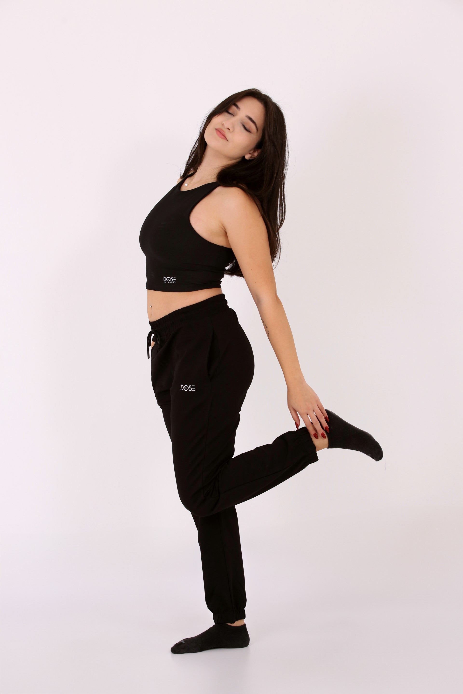 BORDEAUX - Voyager Wide-Leg Trousers