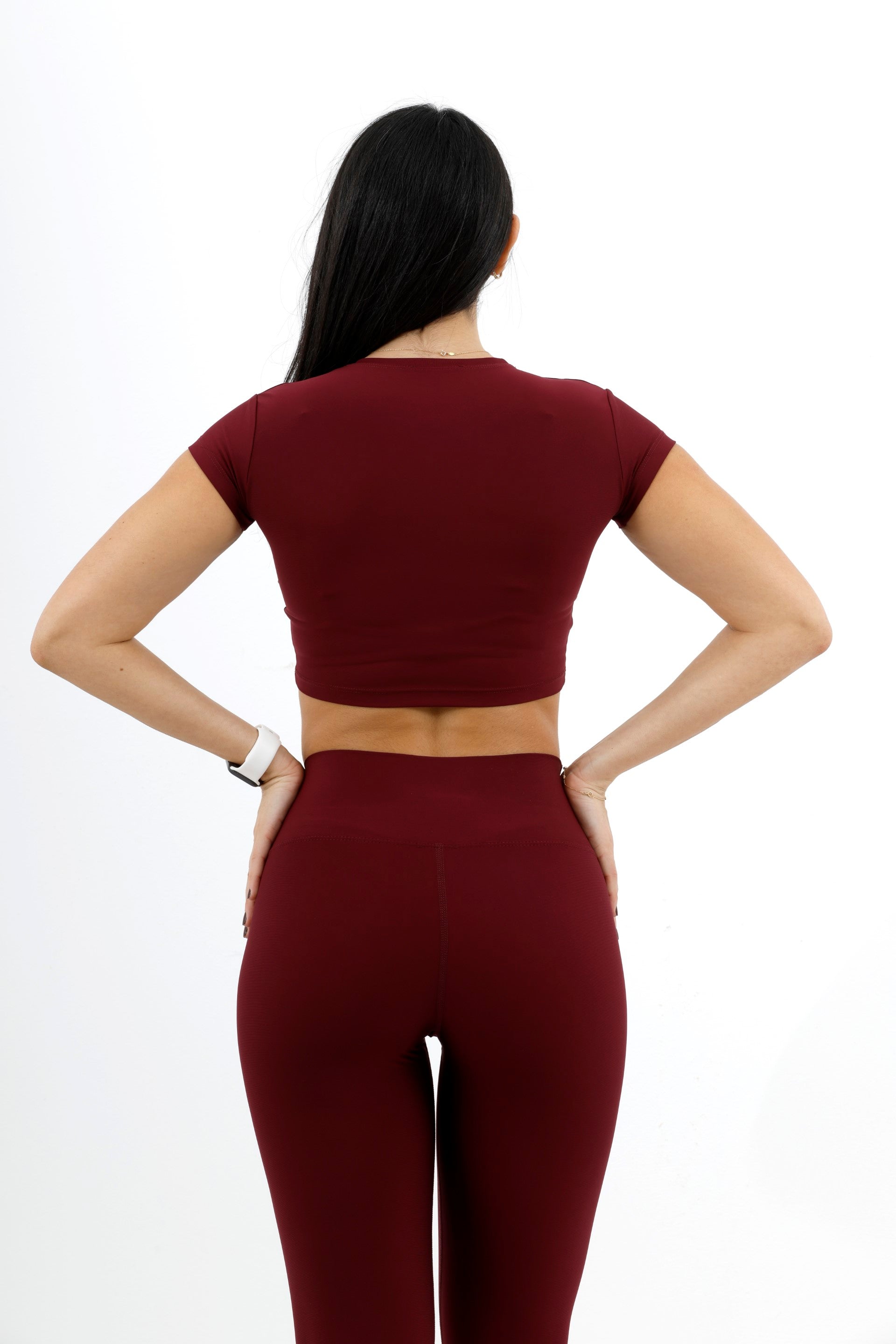 BUCHAREST - Short Sleeve Crop Top