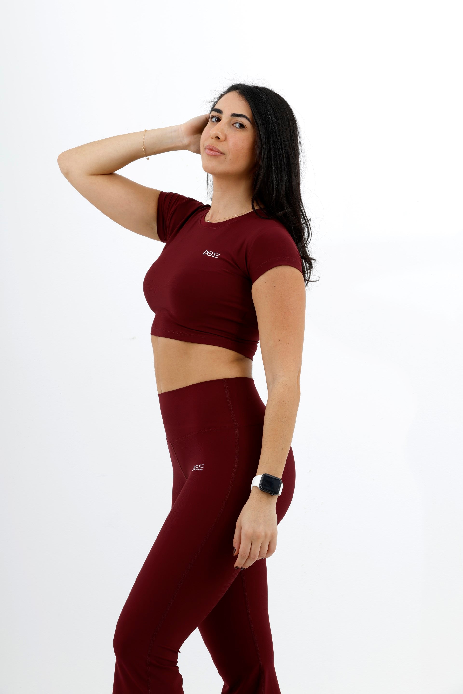 BUCHAREST - Short Sleeve Crop Top