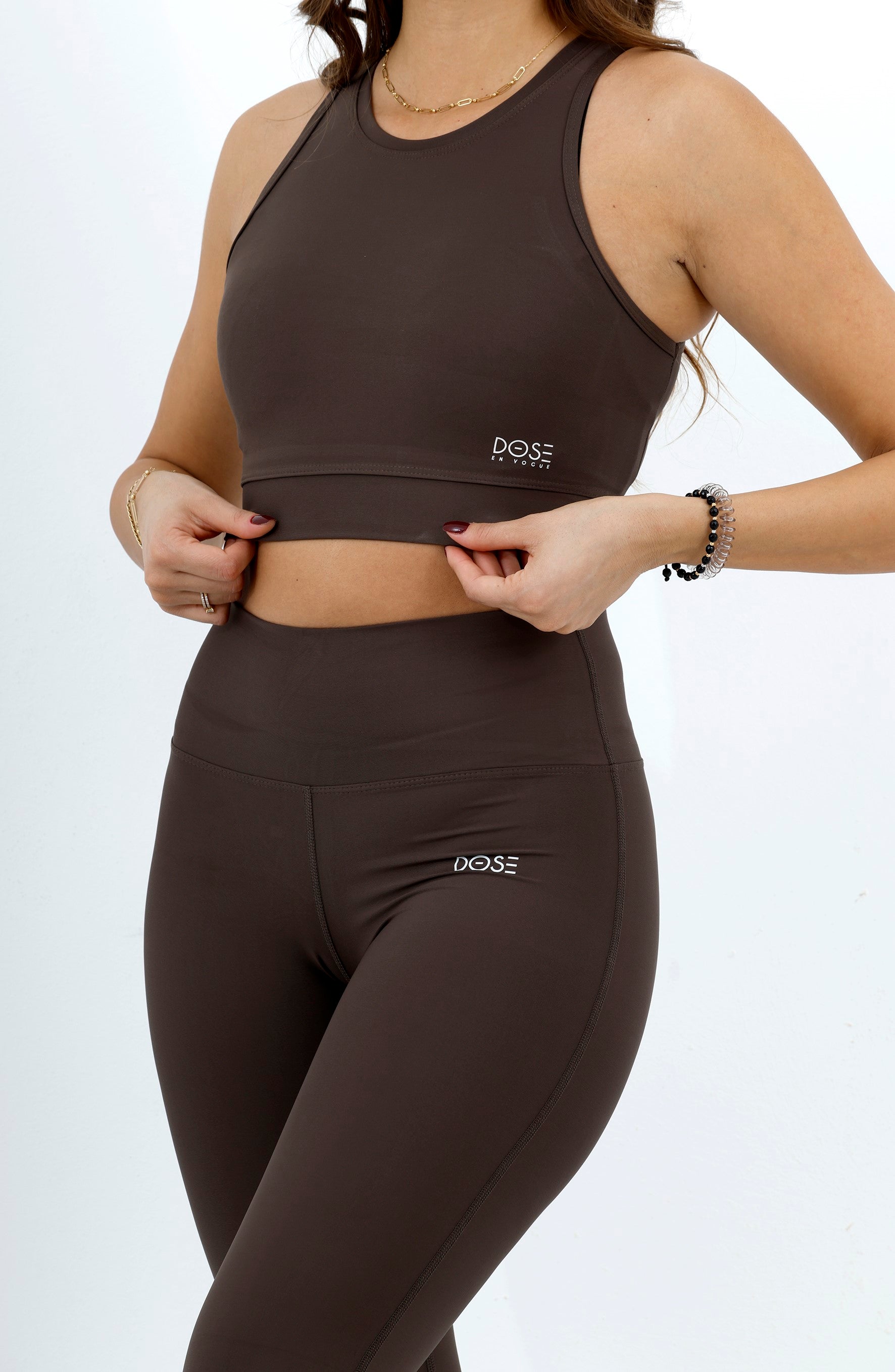 SPLIT - Flared High Waist Tights