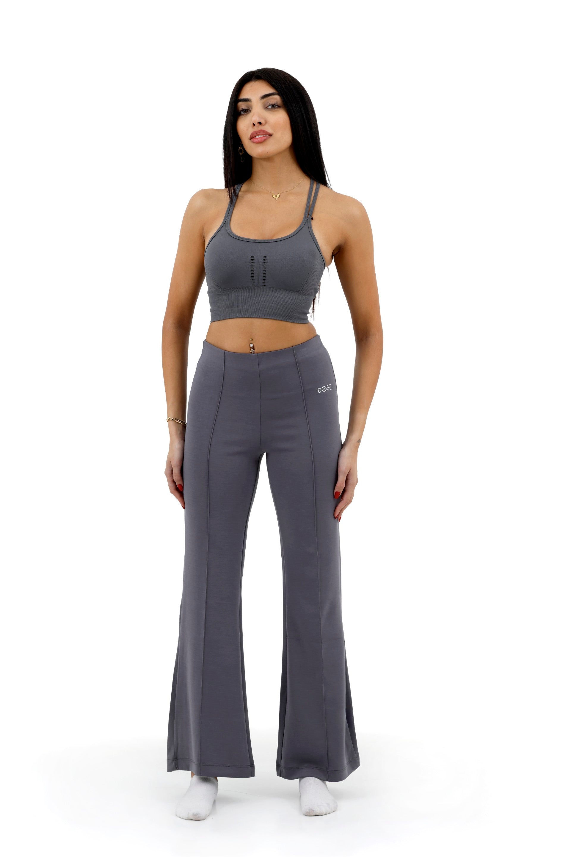 BARCELONA - Modal Flared Pants Effortless Flow