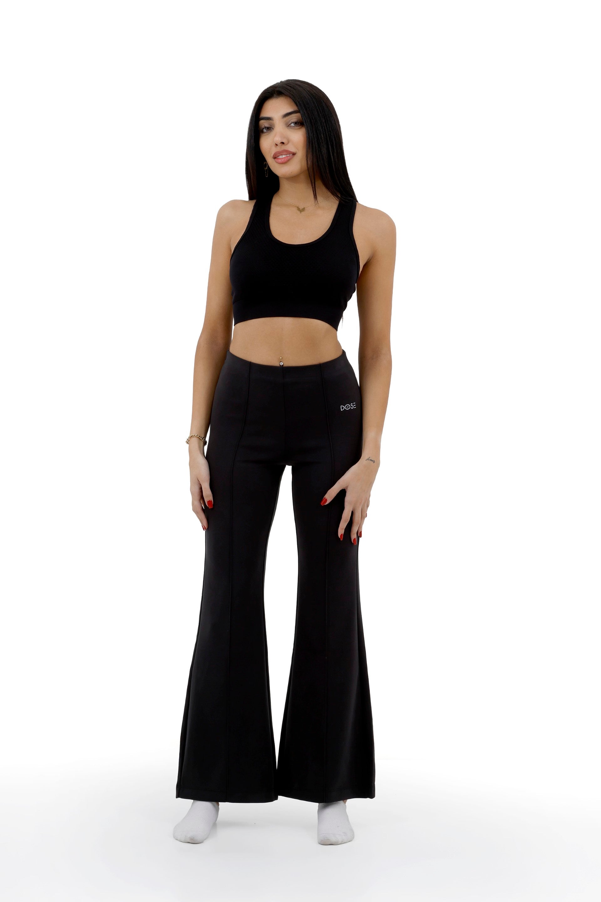 BARCELONA - Modal Flared Pants Effortless Flow