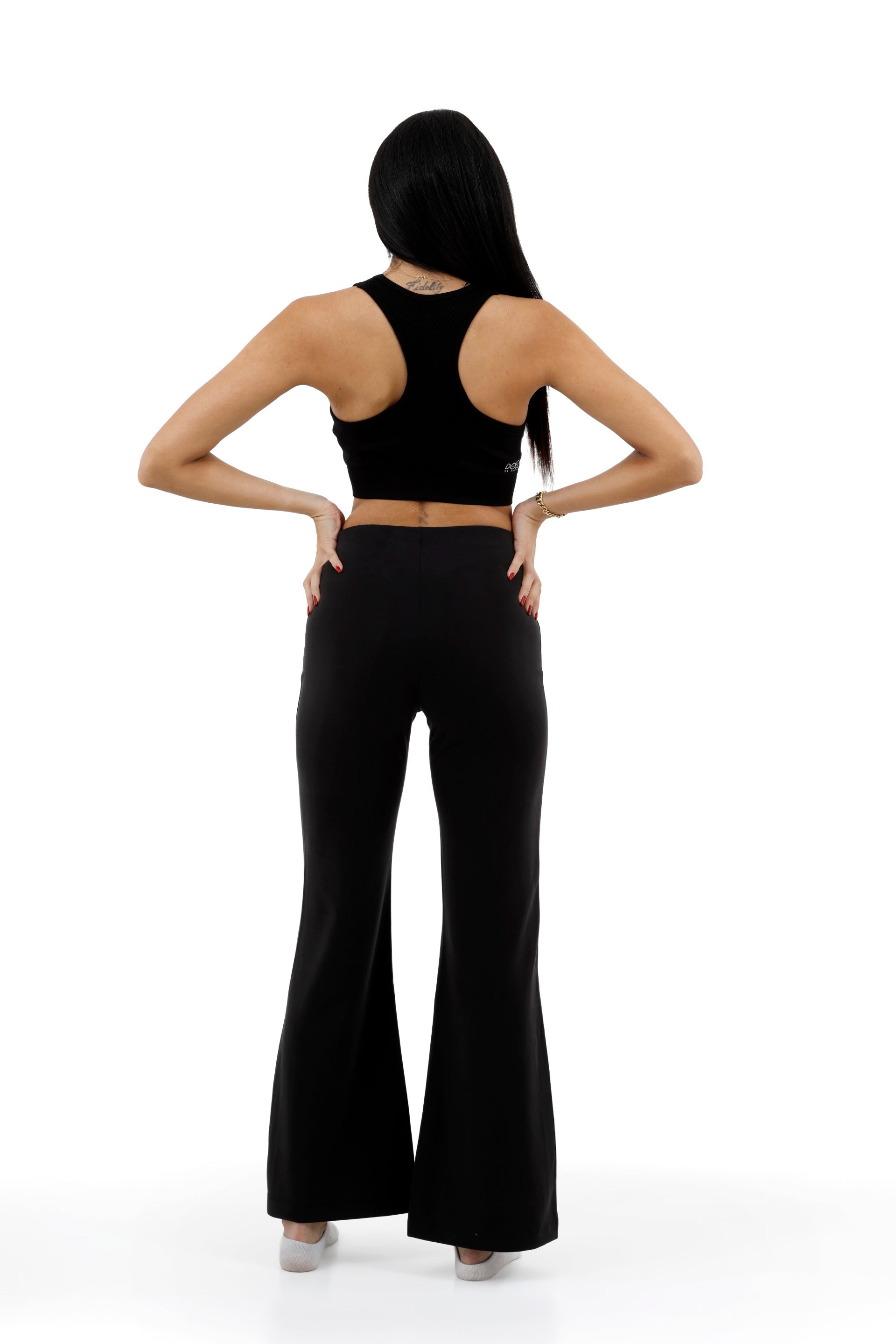 BARCELONA - Modal Flared Pants Effortless Flow