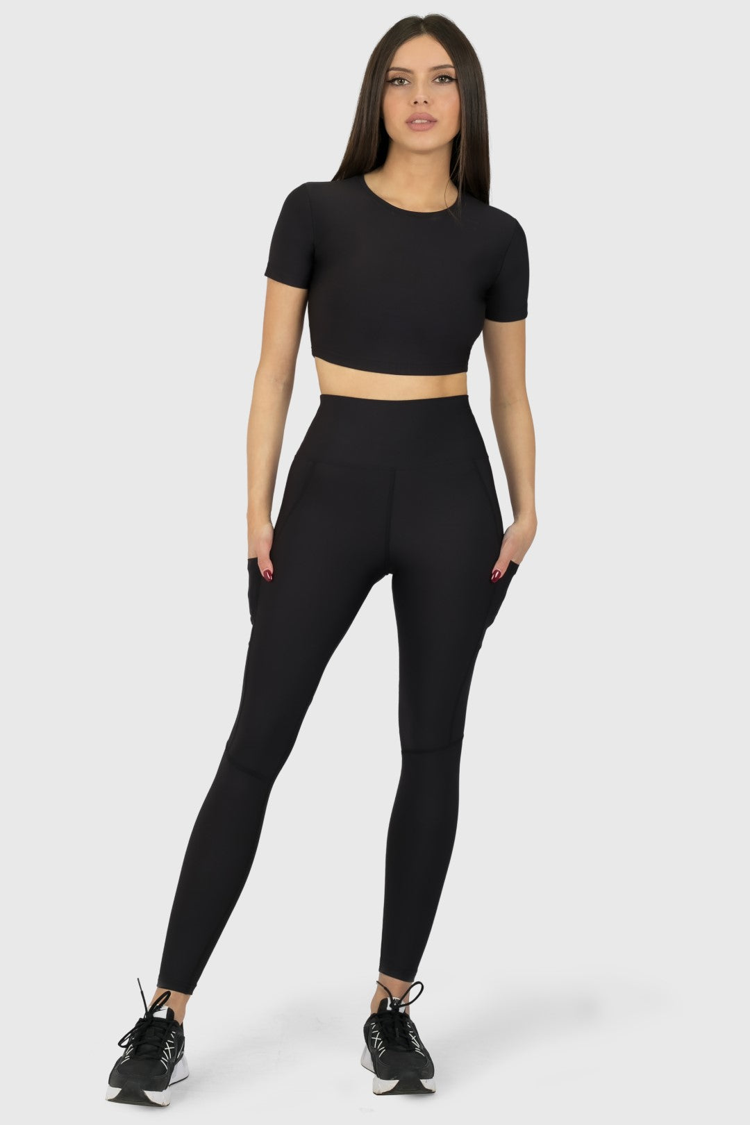 BRUGES - Pocket High-Waisted Sports Leggings
