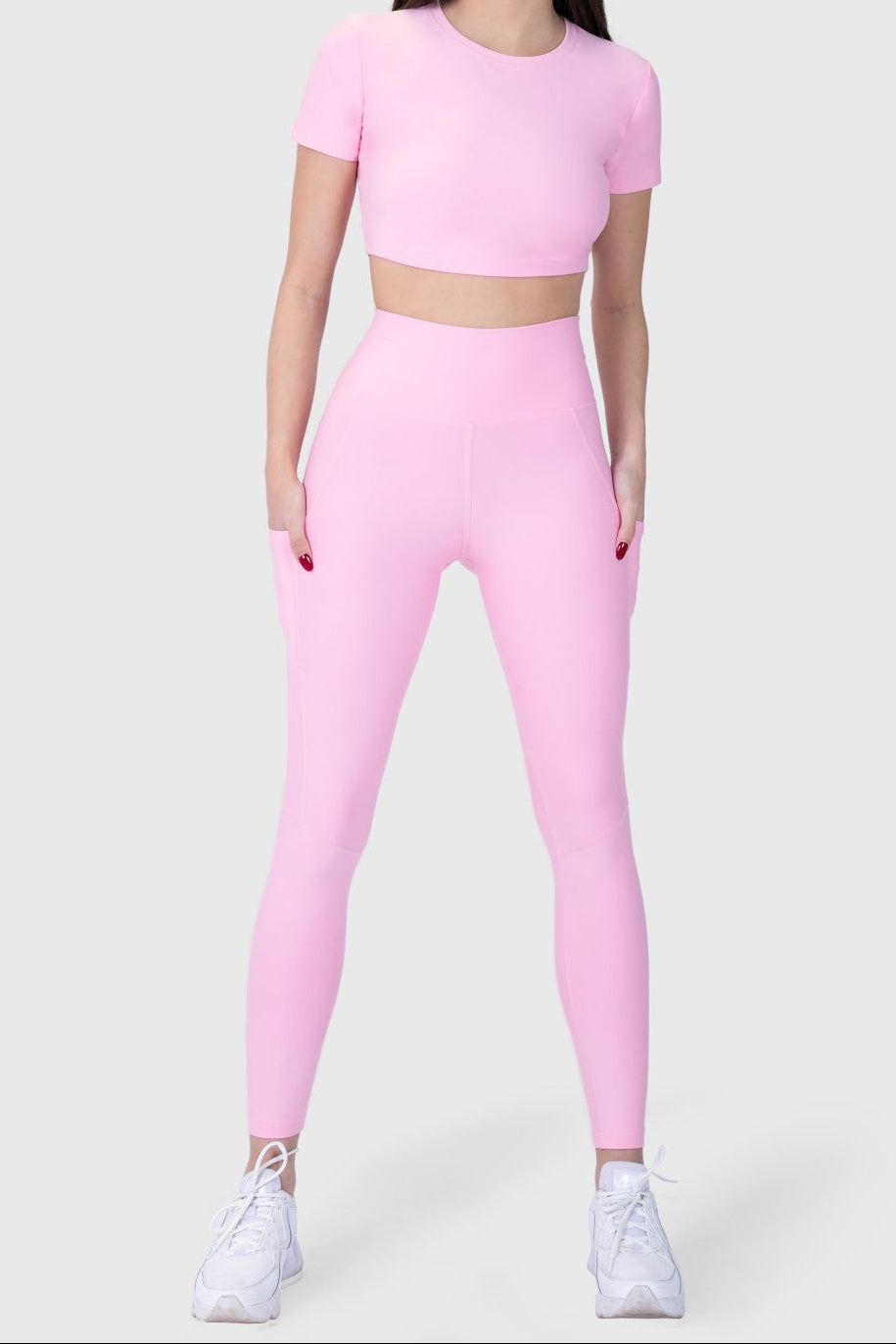 BRUGES - Pocket High-Waisted Sports Leggings
