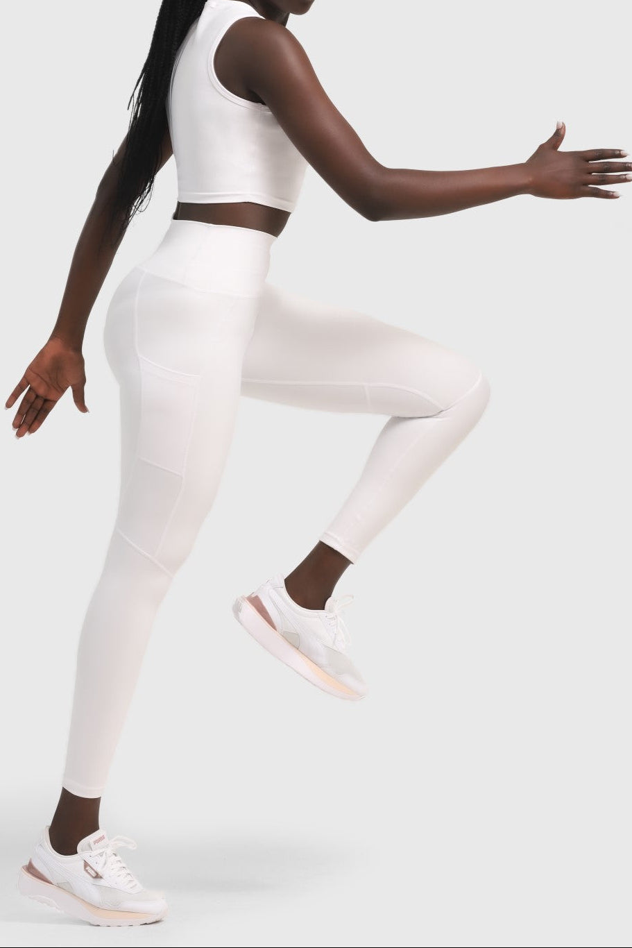 BRUGES - Pocket High-Waisted Sports Leggings