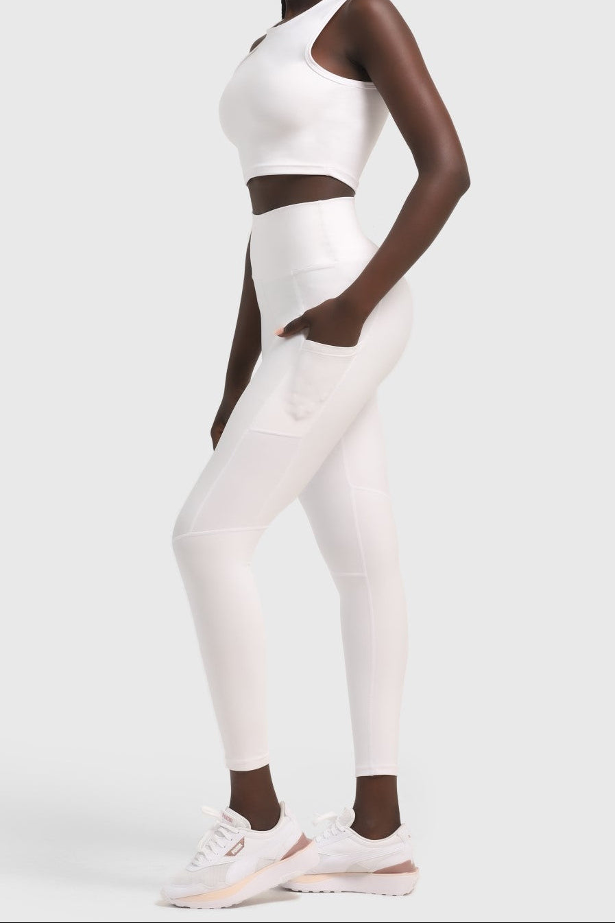 BRUGES - Pocket High-Waisted Sports Leggings