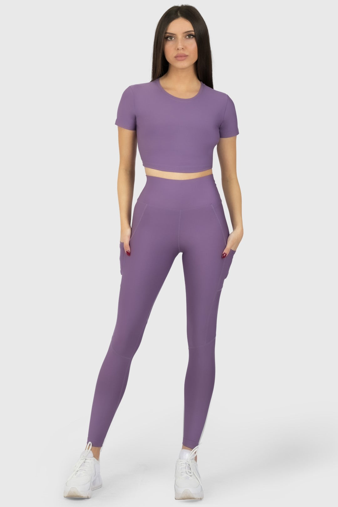 BRUGES - Pocket High-Waisted Sports Leggings