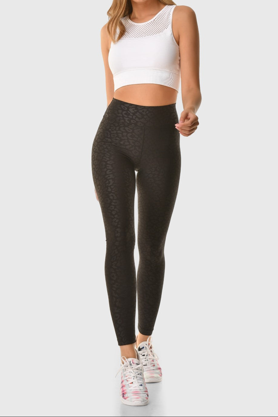 TALLINN - Leopard Sports Leggings