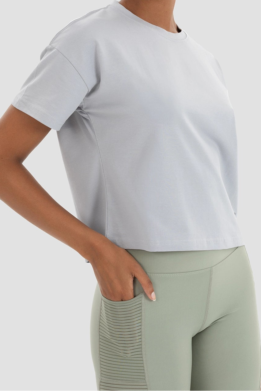 VERNAZZA - Oversized Crop T-Shirt