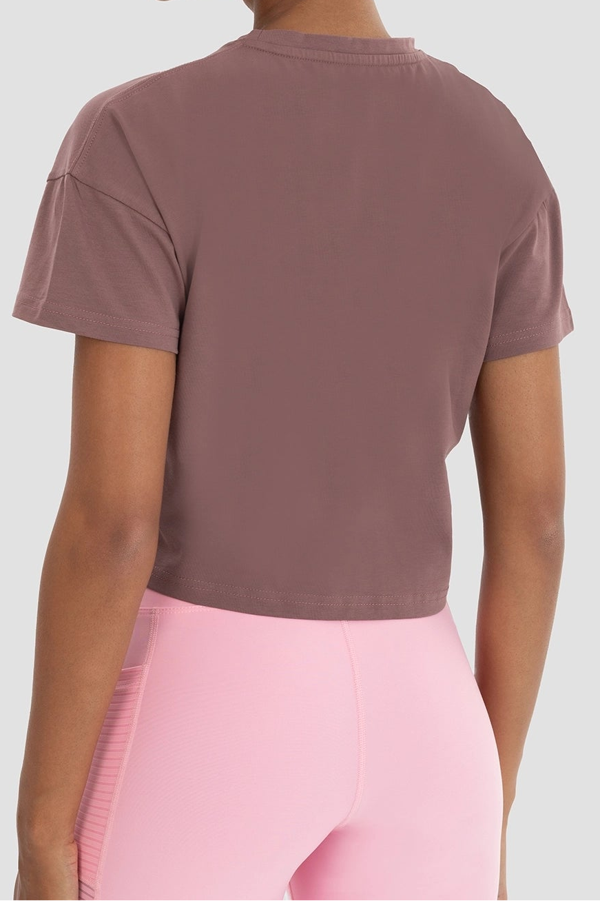 VERNAZZA - Oversized Crop T-Shirt