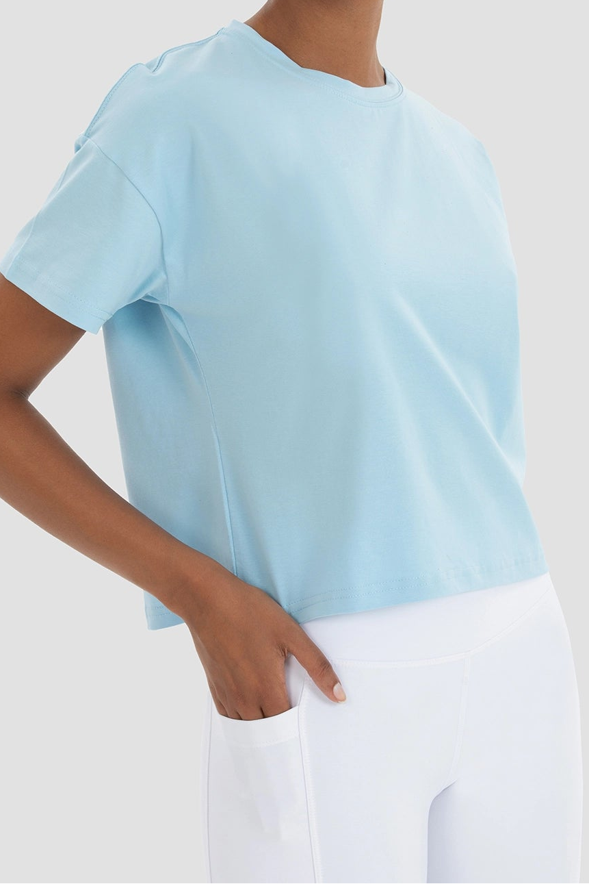 VERNAZZA - Oversized Crop T-Shirt