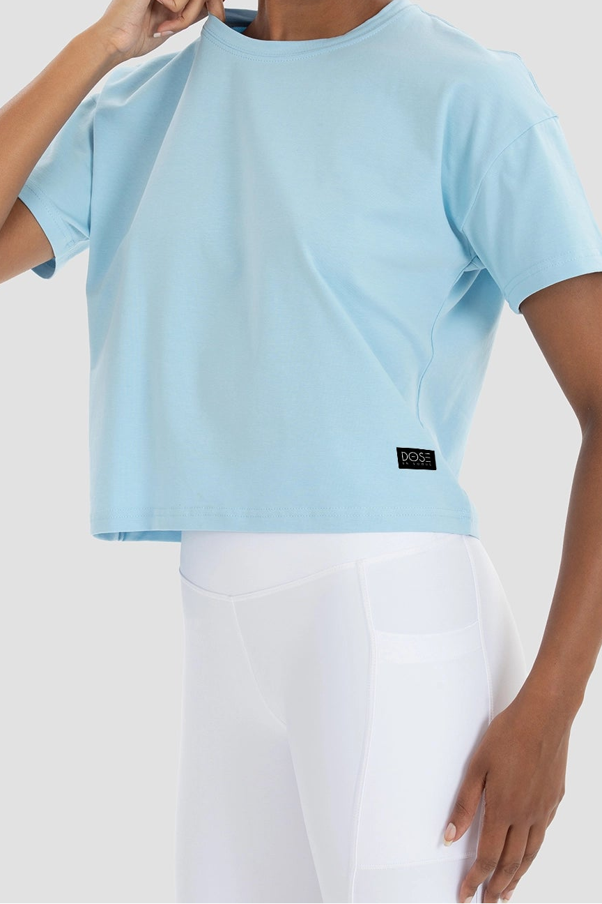 VERNAZZA - Oversized Crop T-Shirt